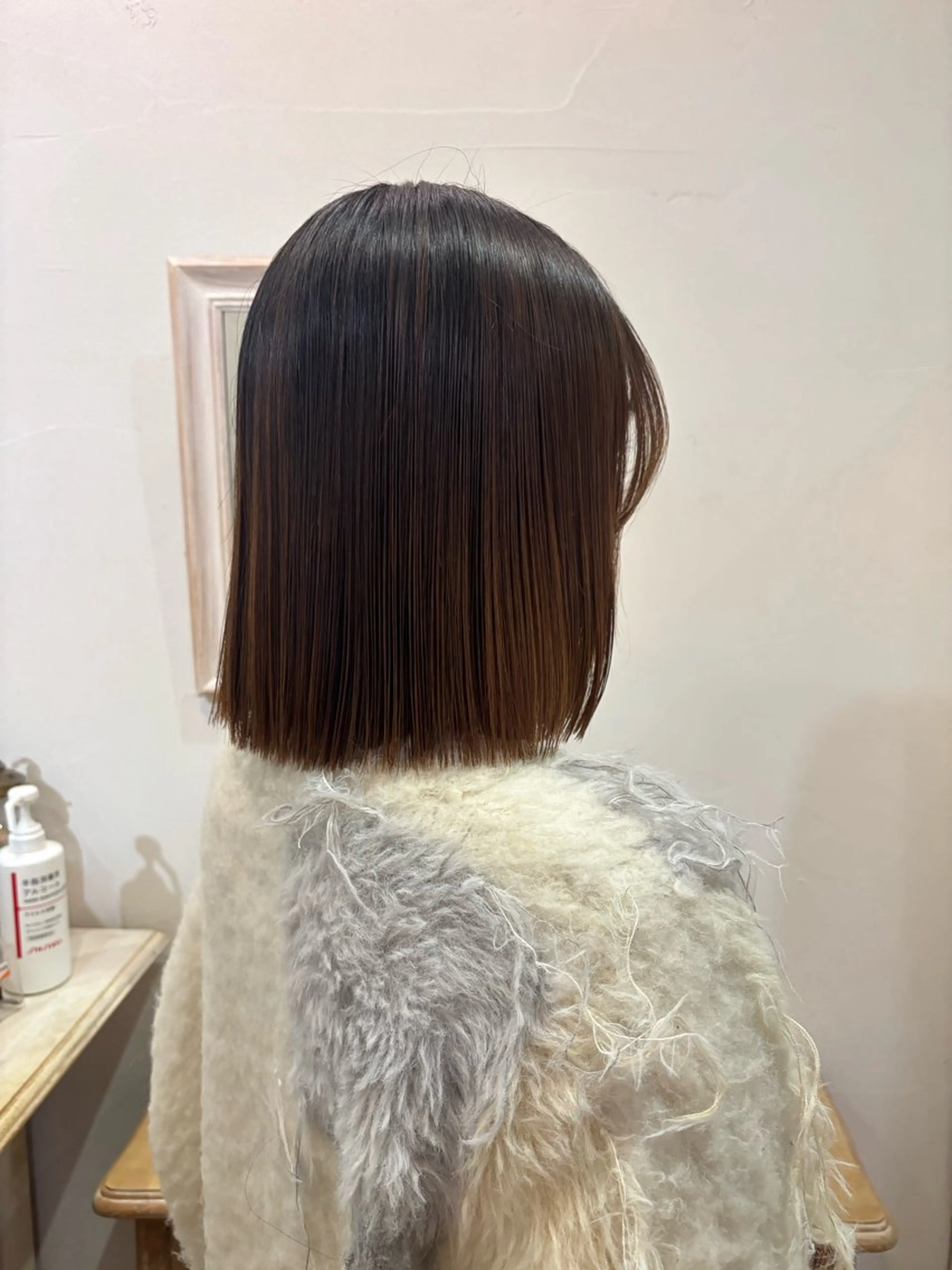 ミディアム 角田 いちるのヘアスタイル