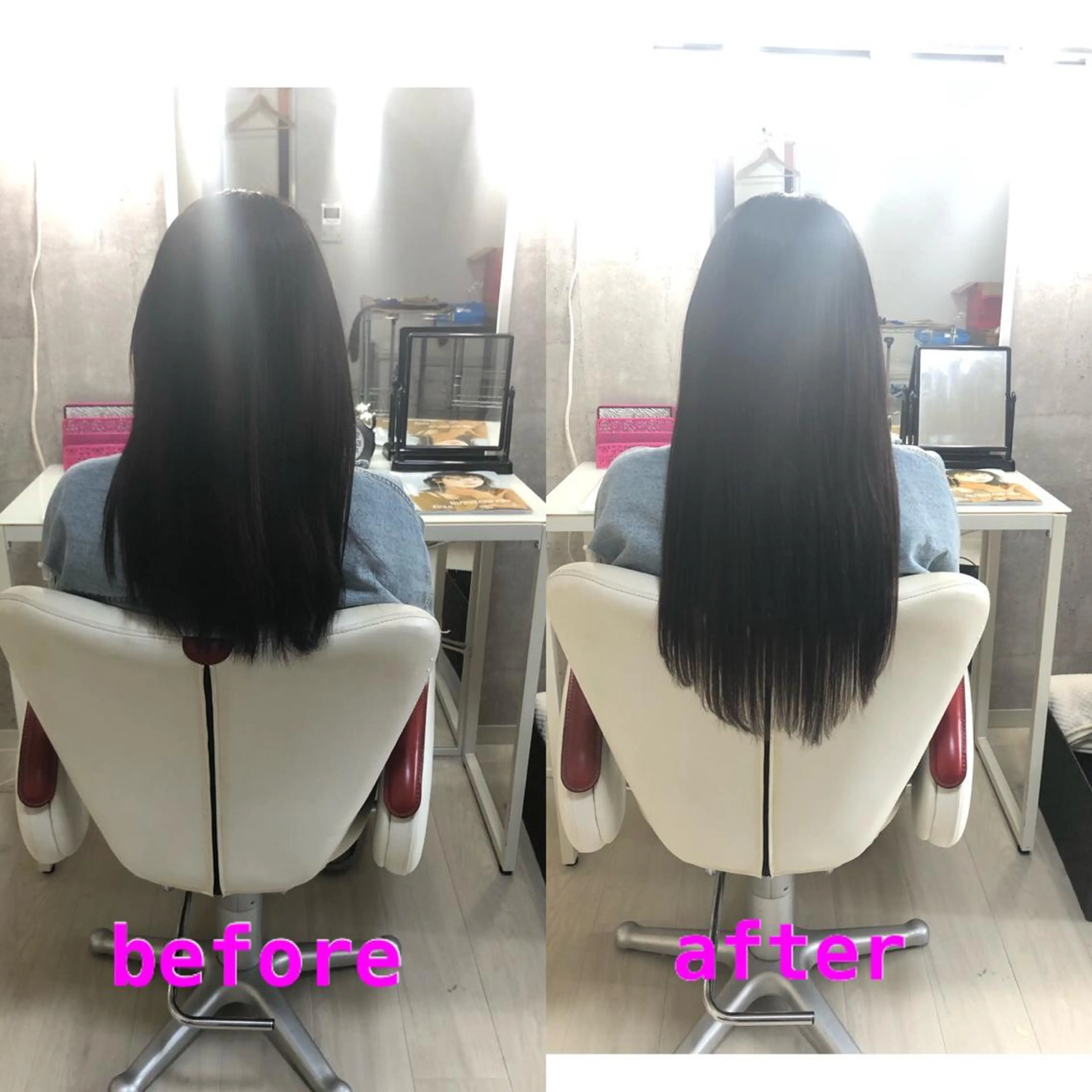 ロング エクステ ドレスアップ心斎橋店所属・🌸ドレスアップ 心斎橋店🌸のヘアスタイル