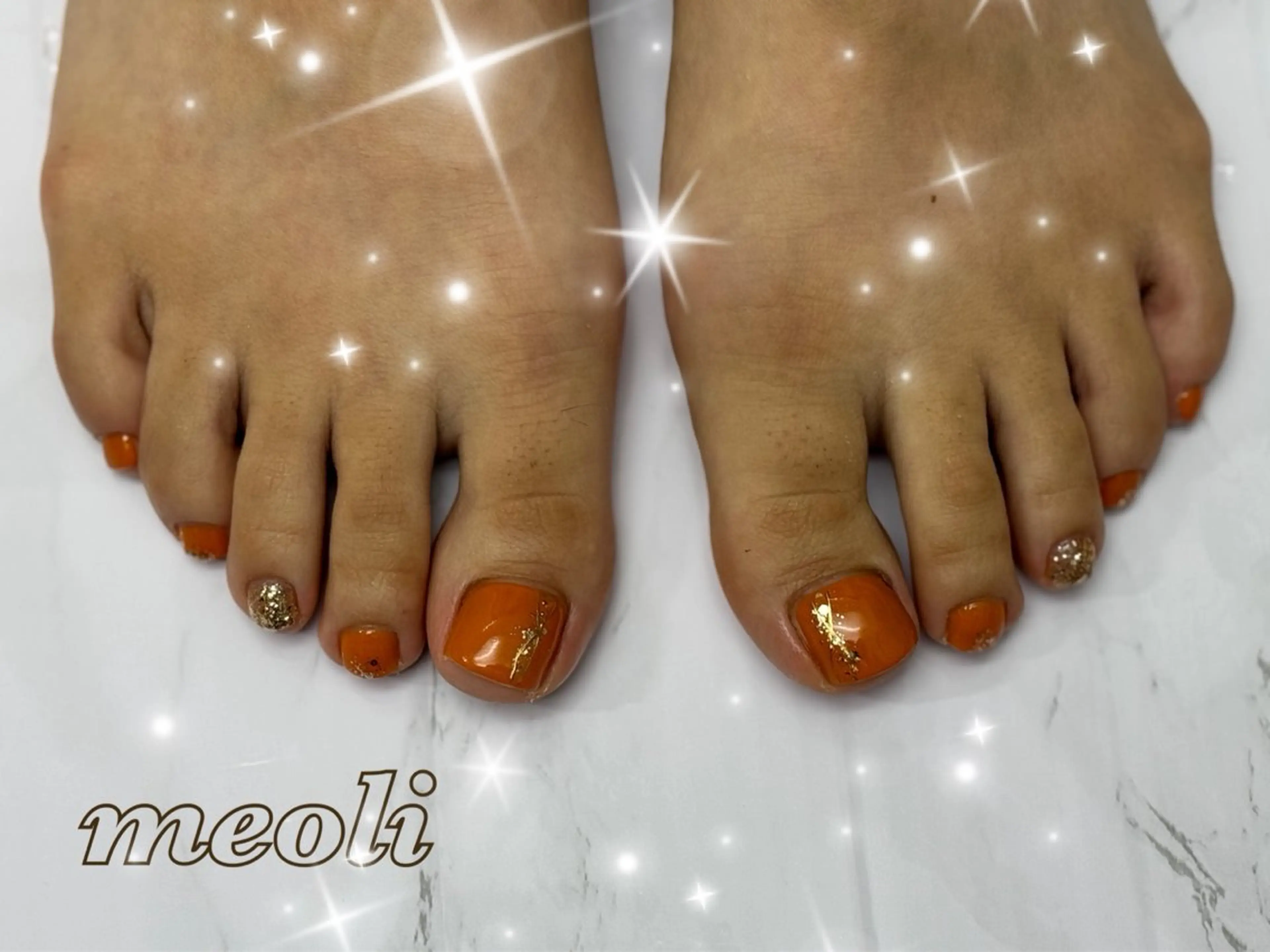ネイル フットネイル nail salon meoli ヒトミのネイルデザイン