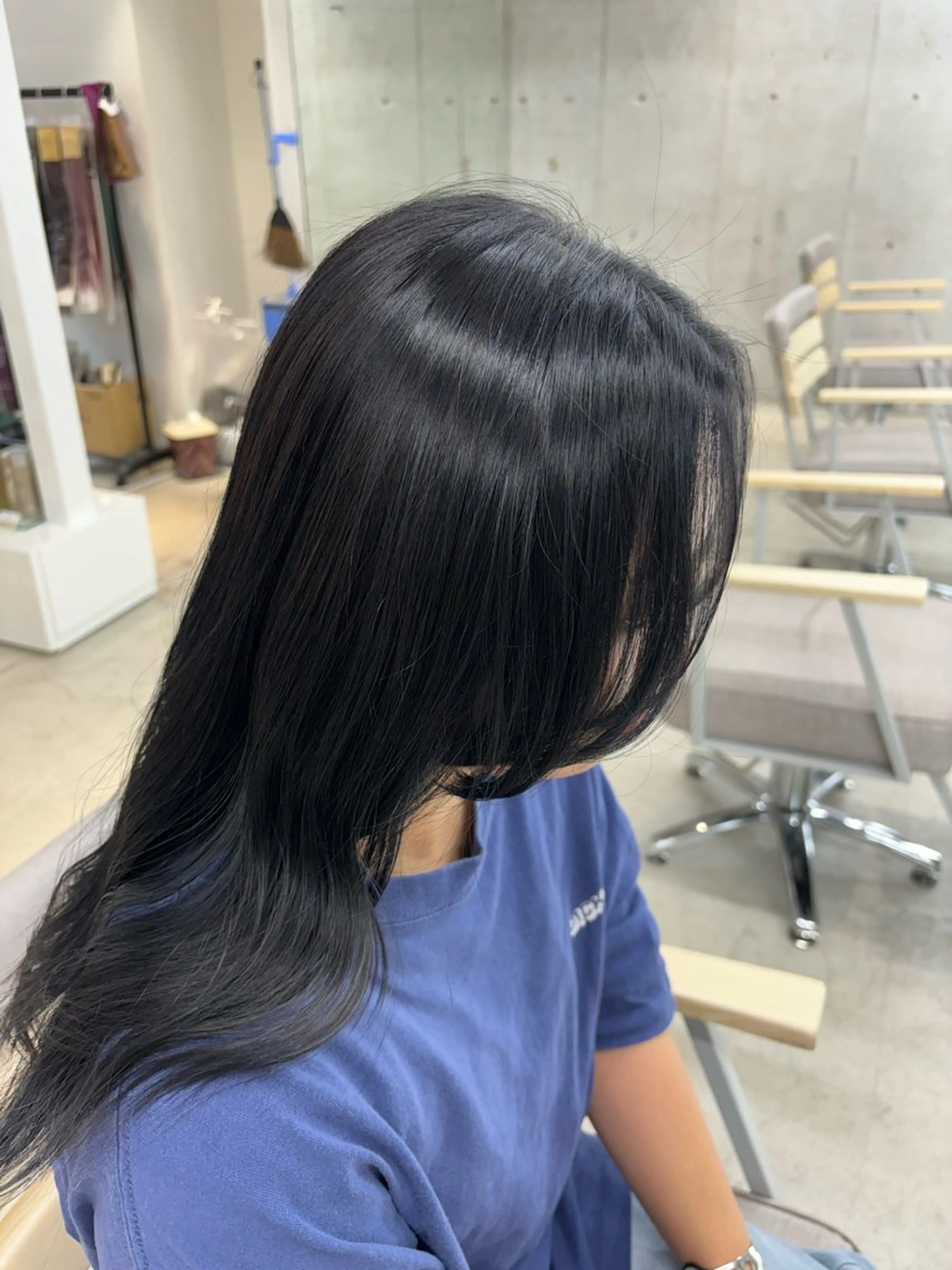 セミロング モテ♡hair 🎠🫧ERIのヘアスタイル