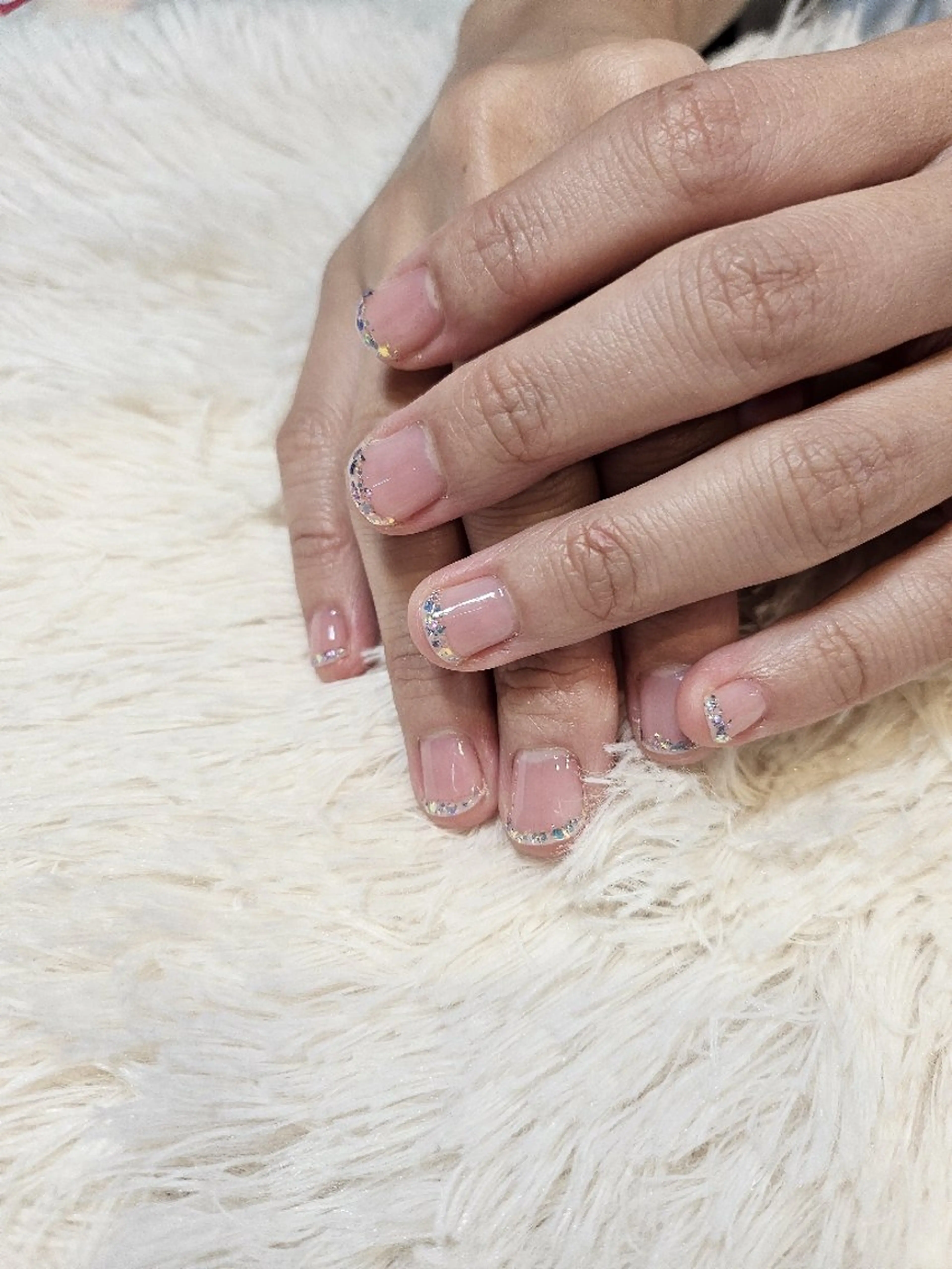 ネイル ラメ(グリッター) plus j yuuのネイルデザイン