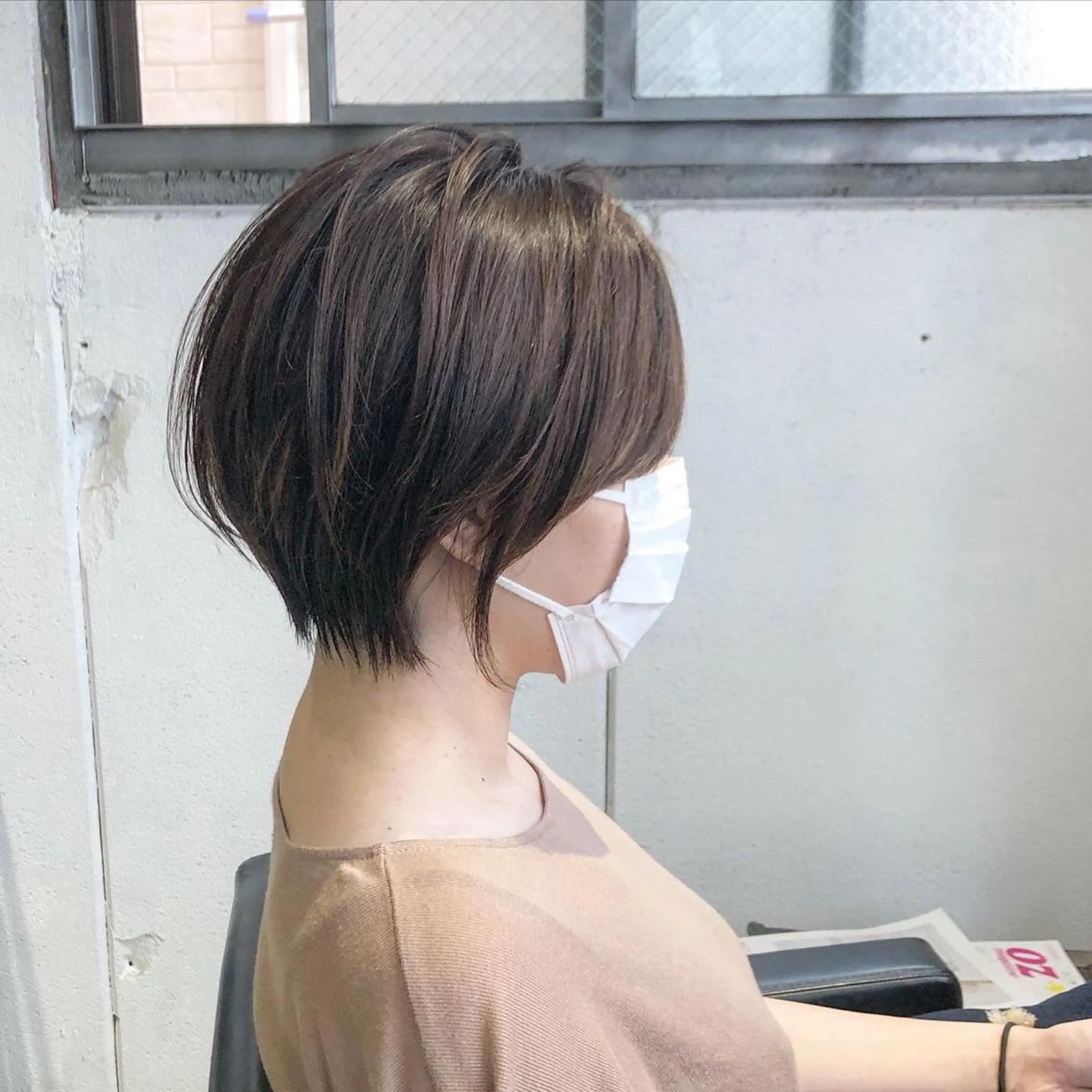 ショート カラー 当日予約🆗ショート /ハイライト/松本のヘアスタイル