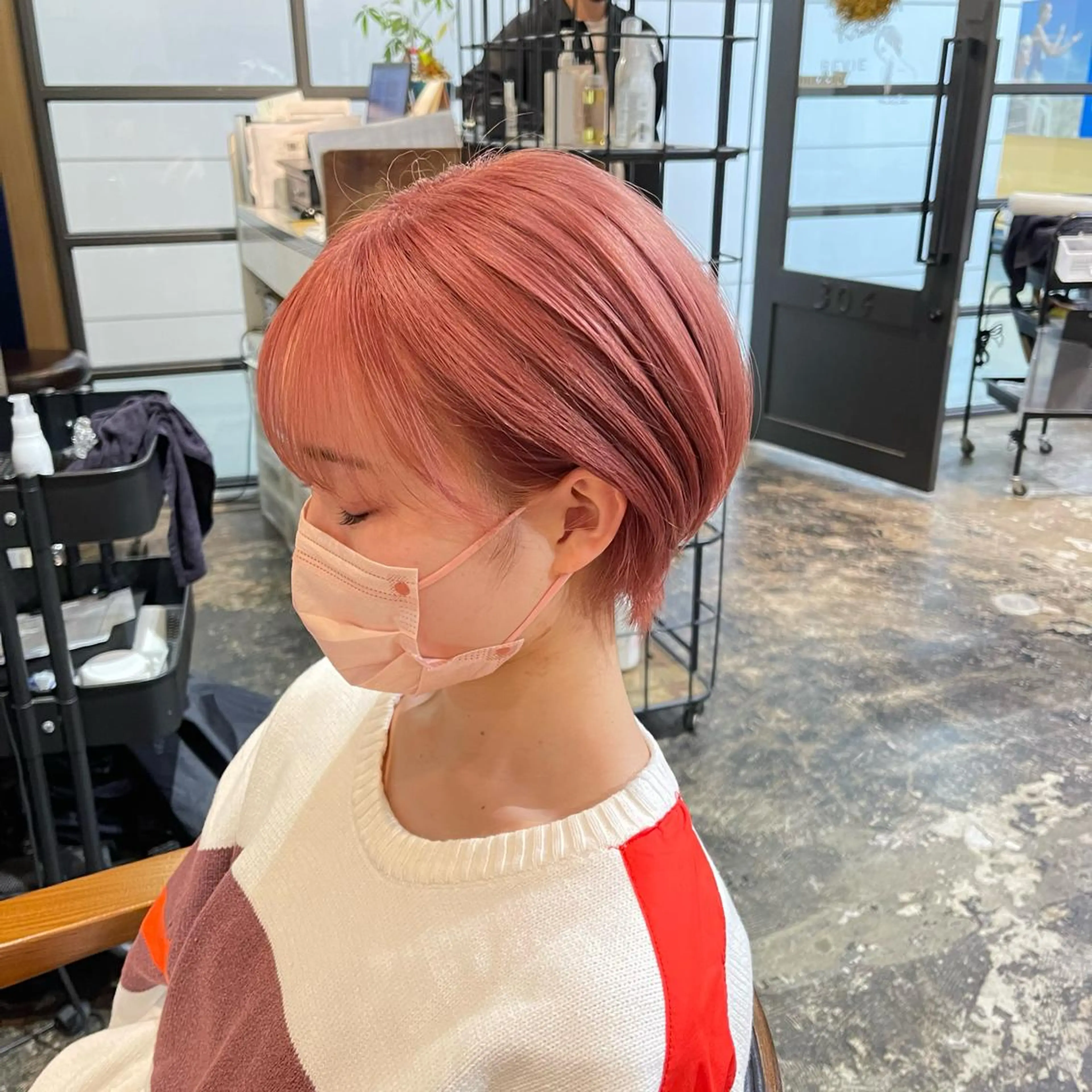 ショート ワンホンヘア ケラチン/Kaitoのヘアスタイル