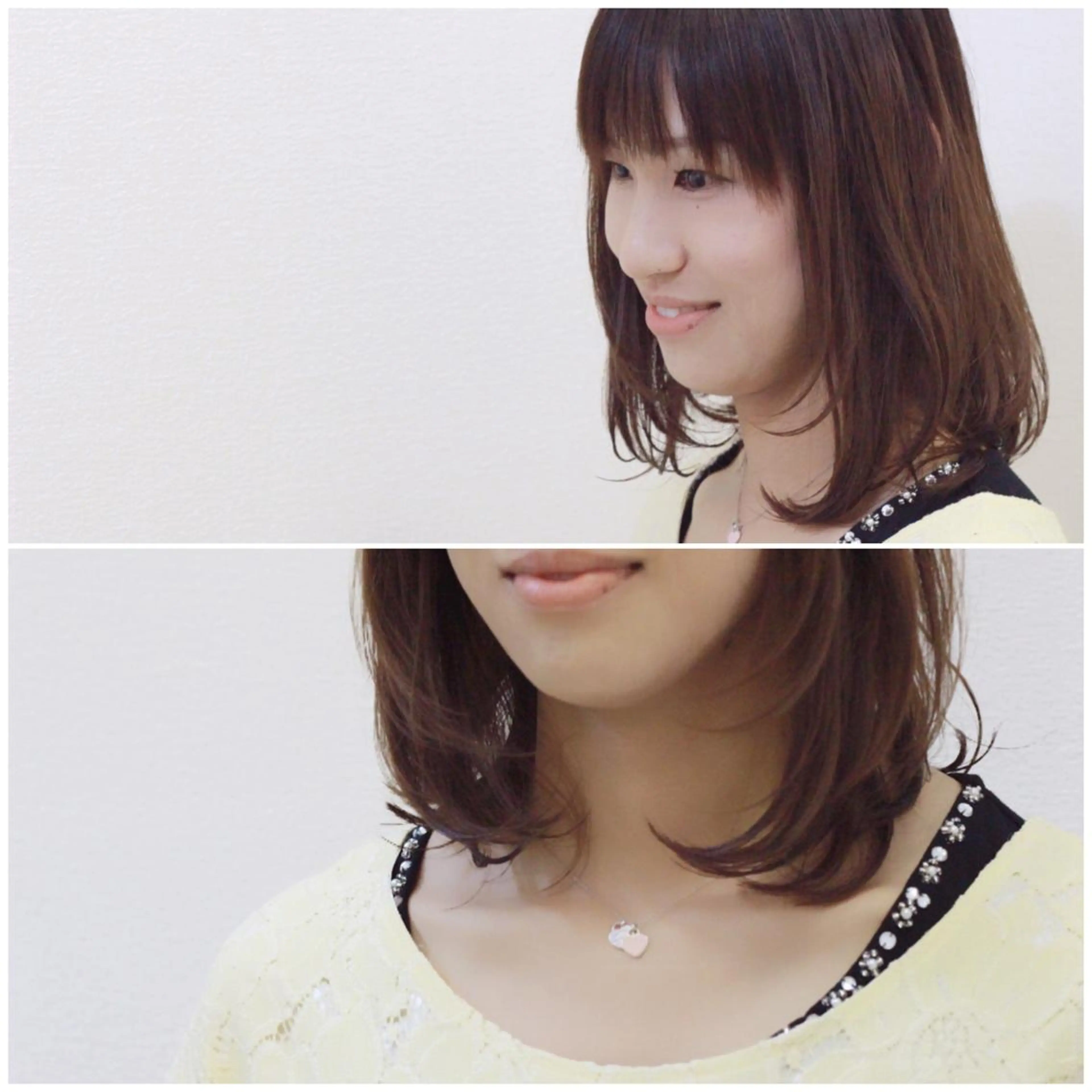 ミディアム レイヤーカット Viage （ビアージュ）のヘアスタイル