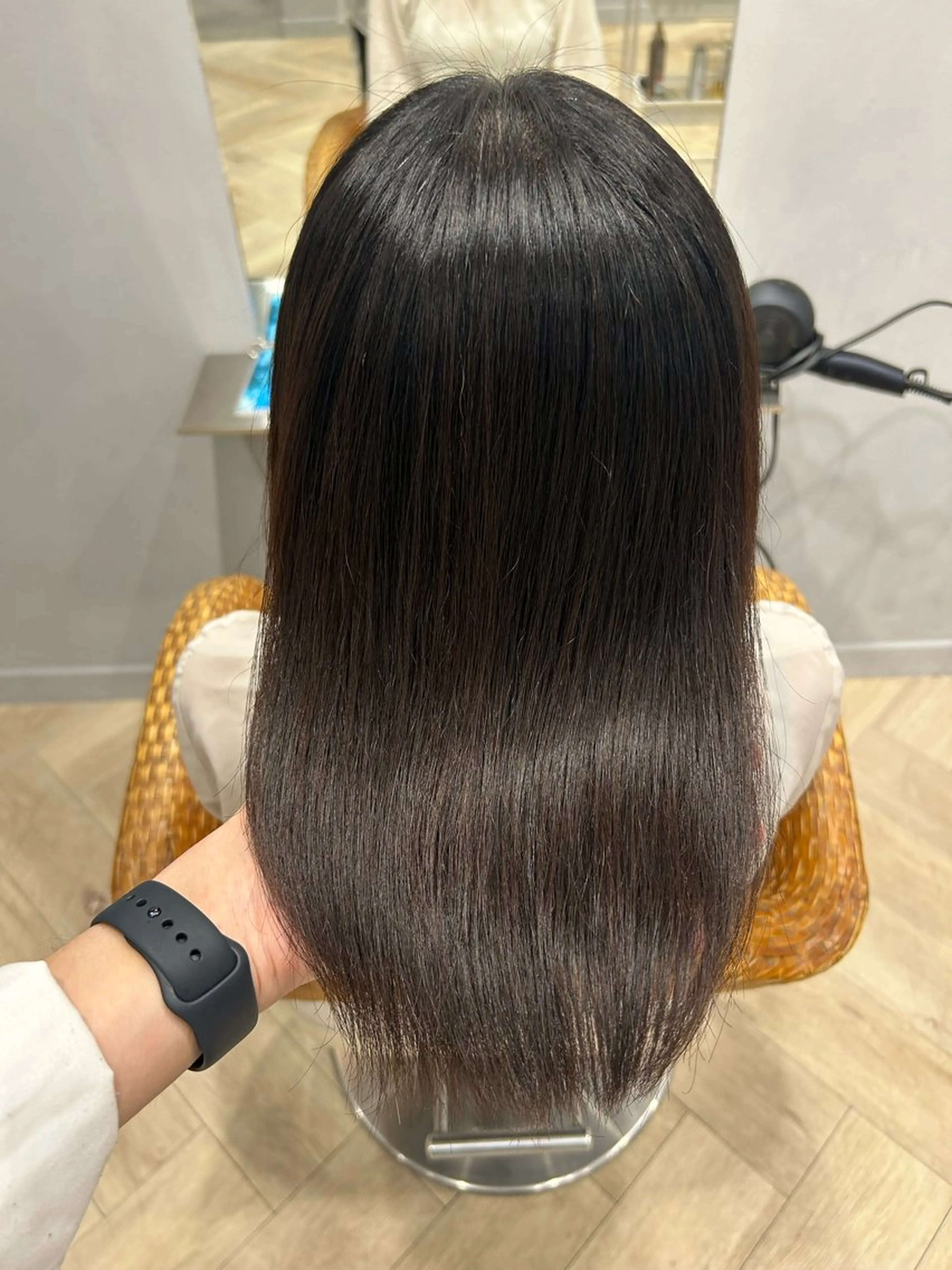 セミロング トリートメント hayato/透明感 カラー/グレージュのヘアスタイル