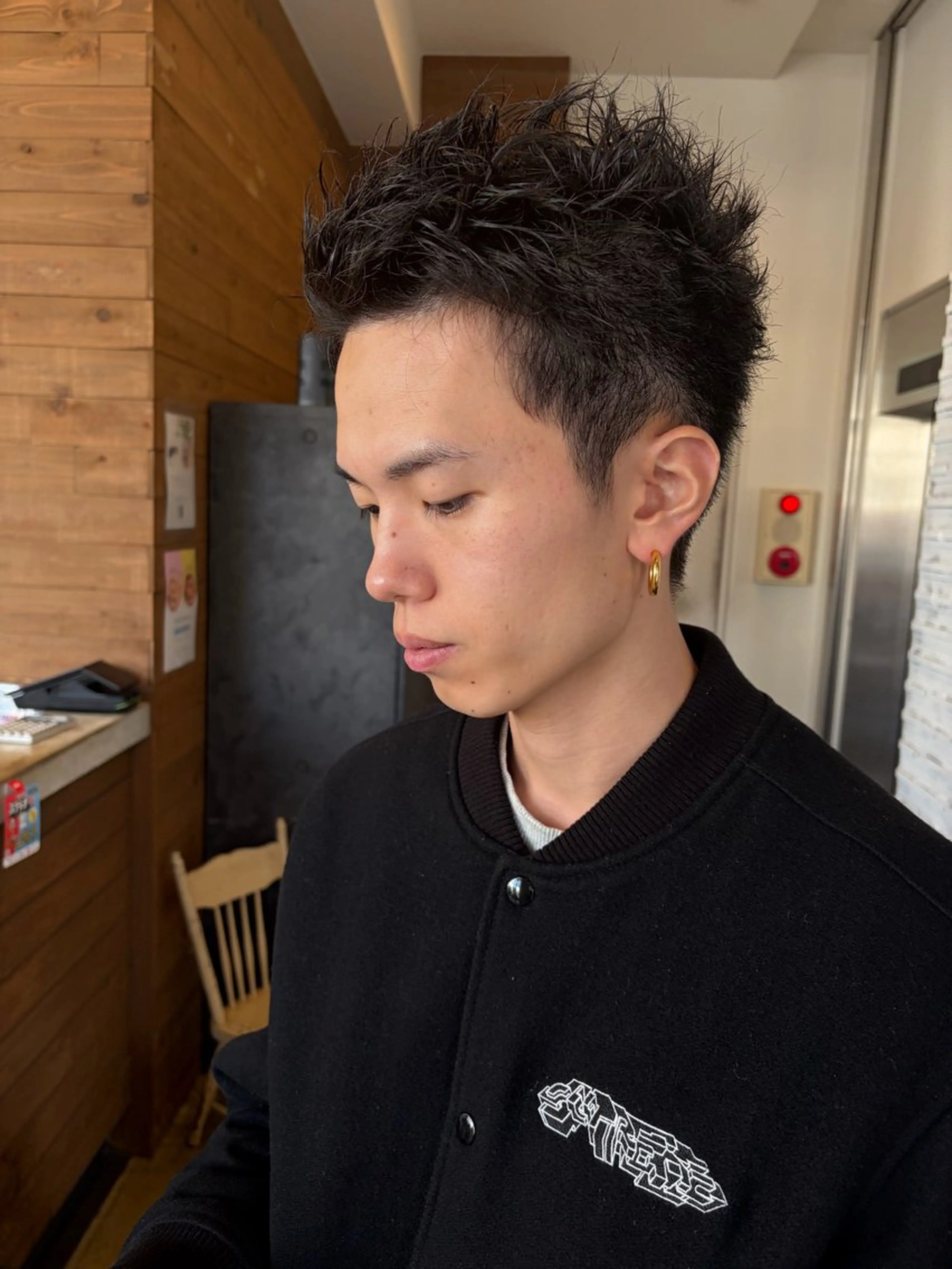 ショート メンズ パーマ特化 motooのヘアスタイル