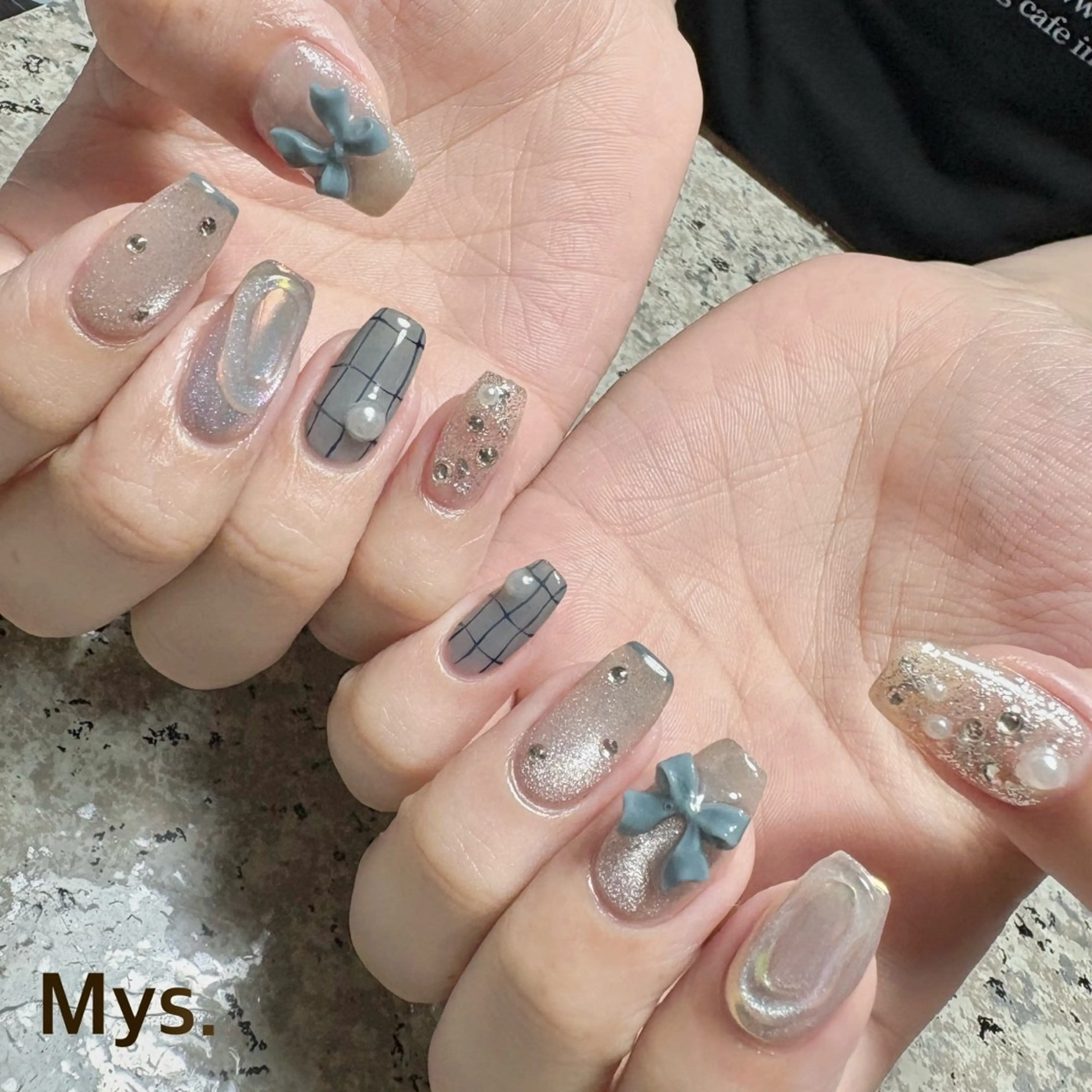 ネイル ハンドネイル Mys. 三上紗紀のネイルデザイン