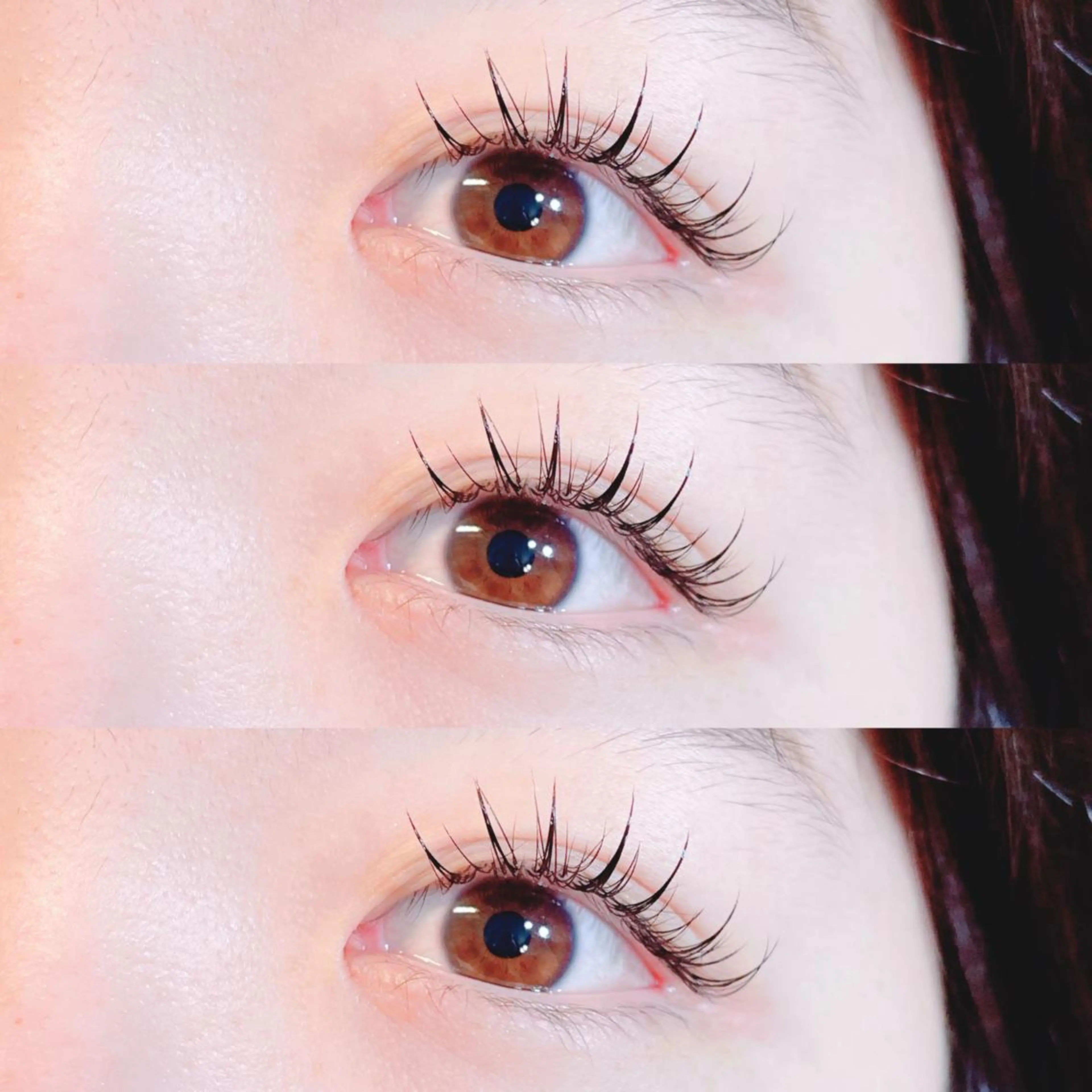 マツエク・マツパ カラーマツエク フラットラッシュ ボリュームラッシュ ワンホンマツエク Mori ✨Mystical✨のマツエク・マツパデザイン