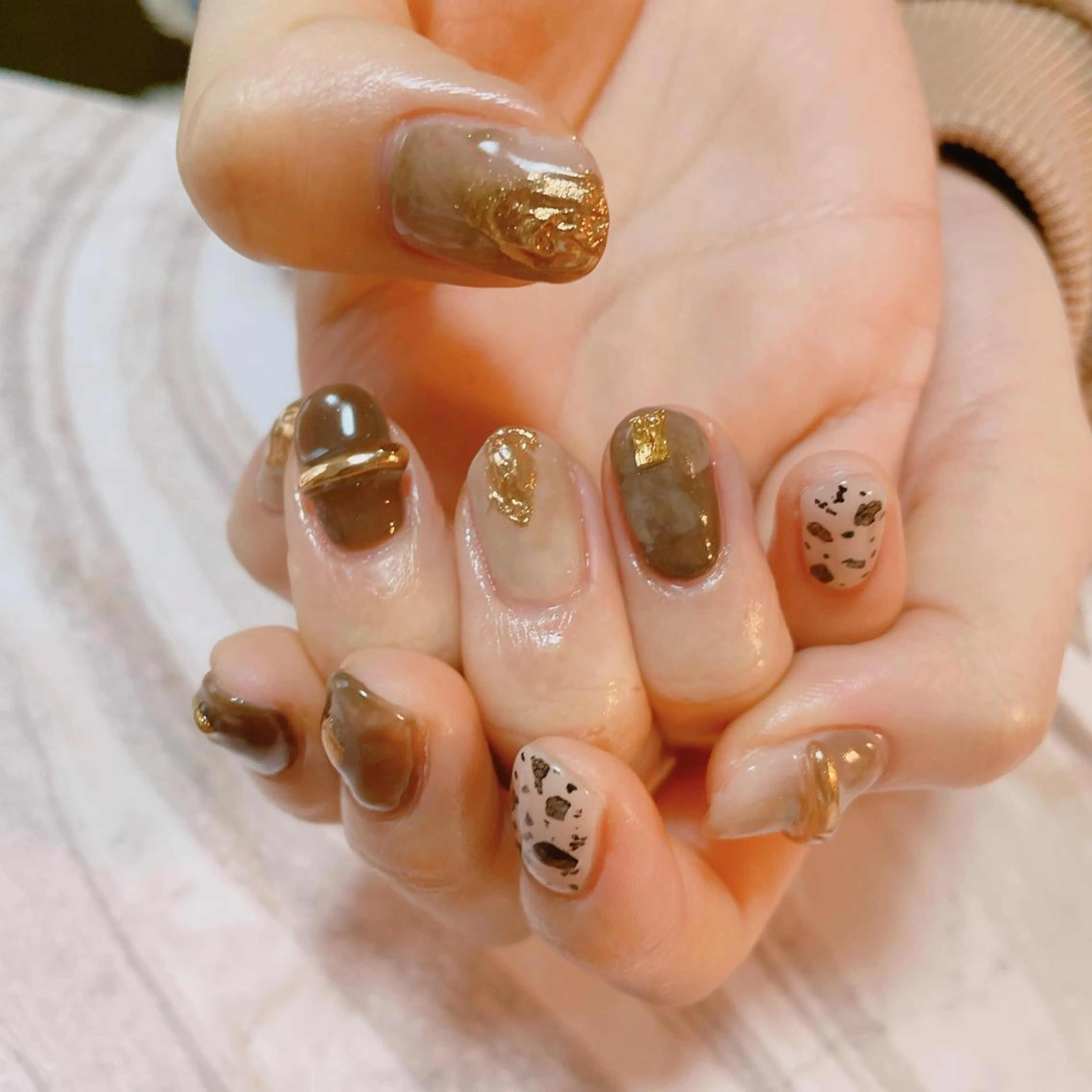 ネイル ハンドネイル nakamoto yuukaのネイルデザイン