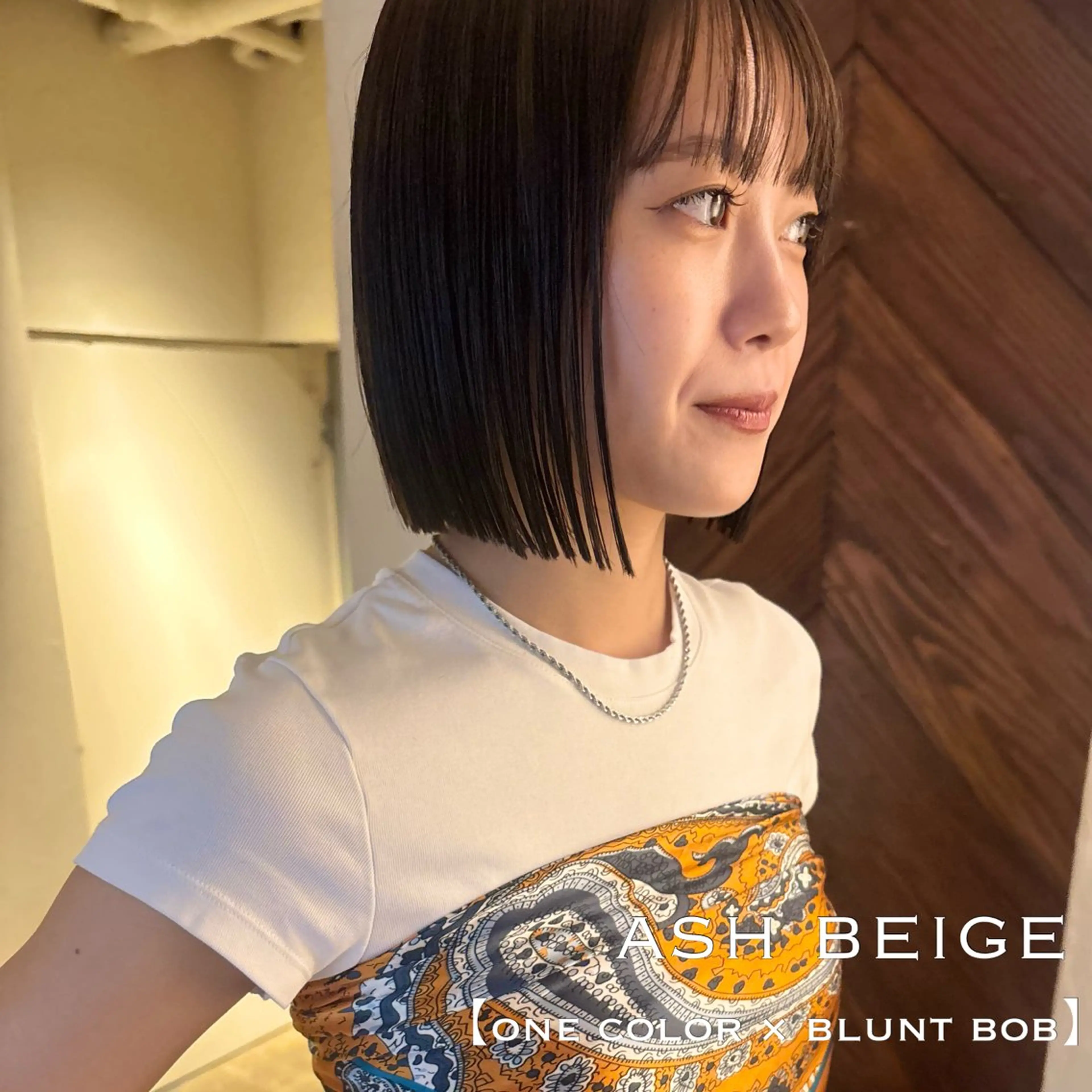 ミディアム カラー カット ヘアカラー トリートメント ⌇🌹透明感カラー 🌹ᴍᴇɢᴜᴍɪ ⌇のヘアスタイル