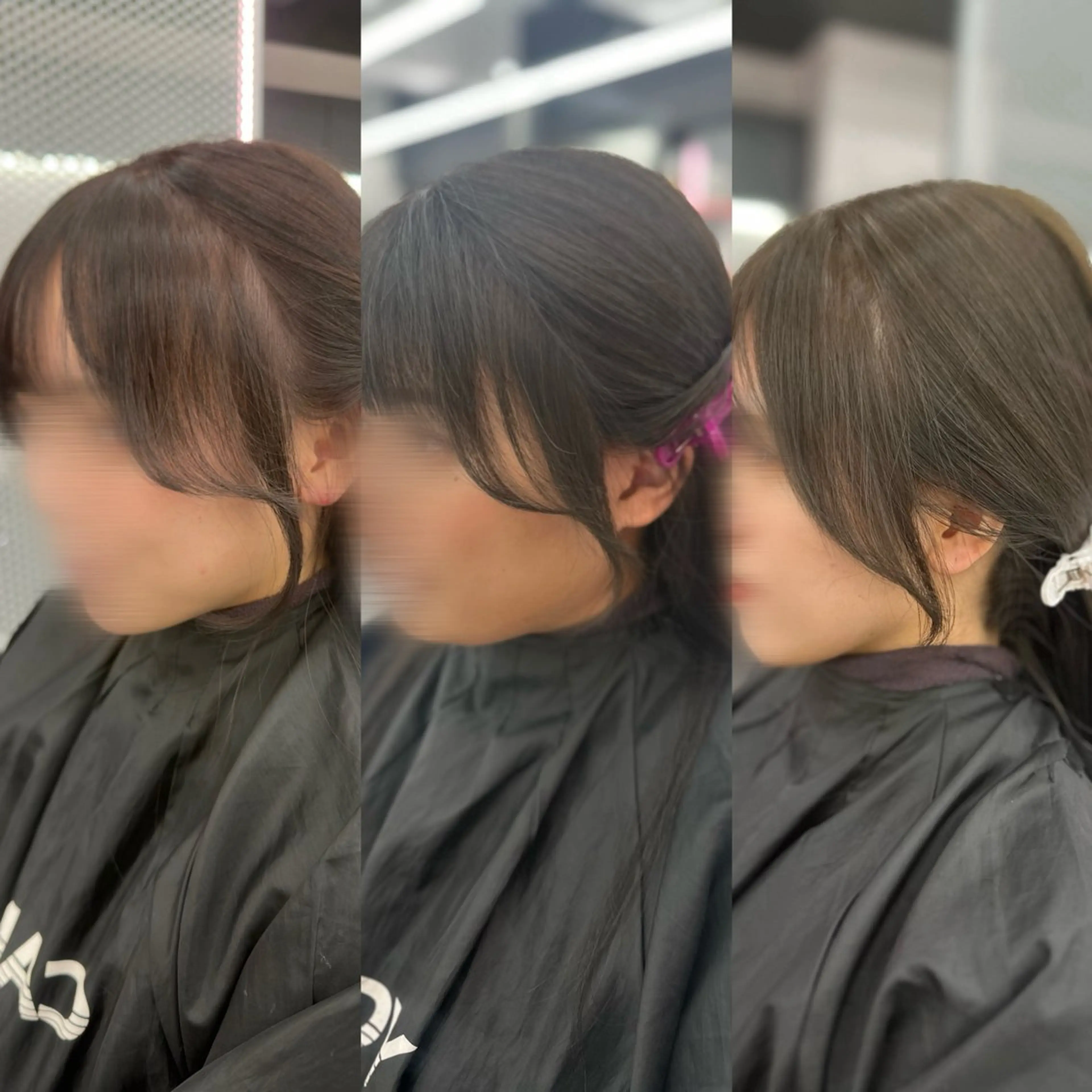 ロング カラー パーマ ヘアアレンジ メンズ キッズ カット ♥️韓国ヘア レイヤー♥️ゆりのヘアスタイル