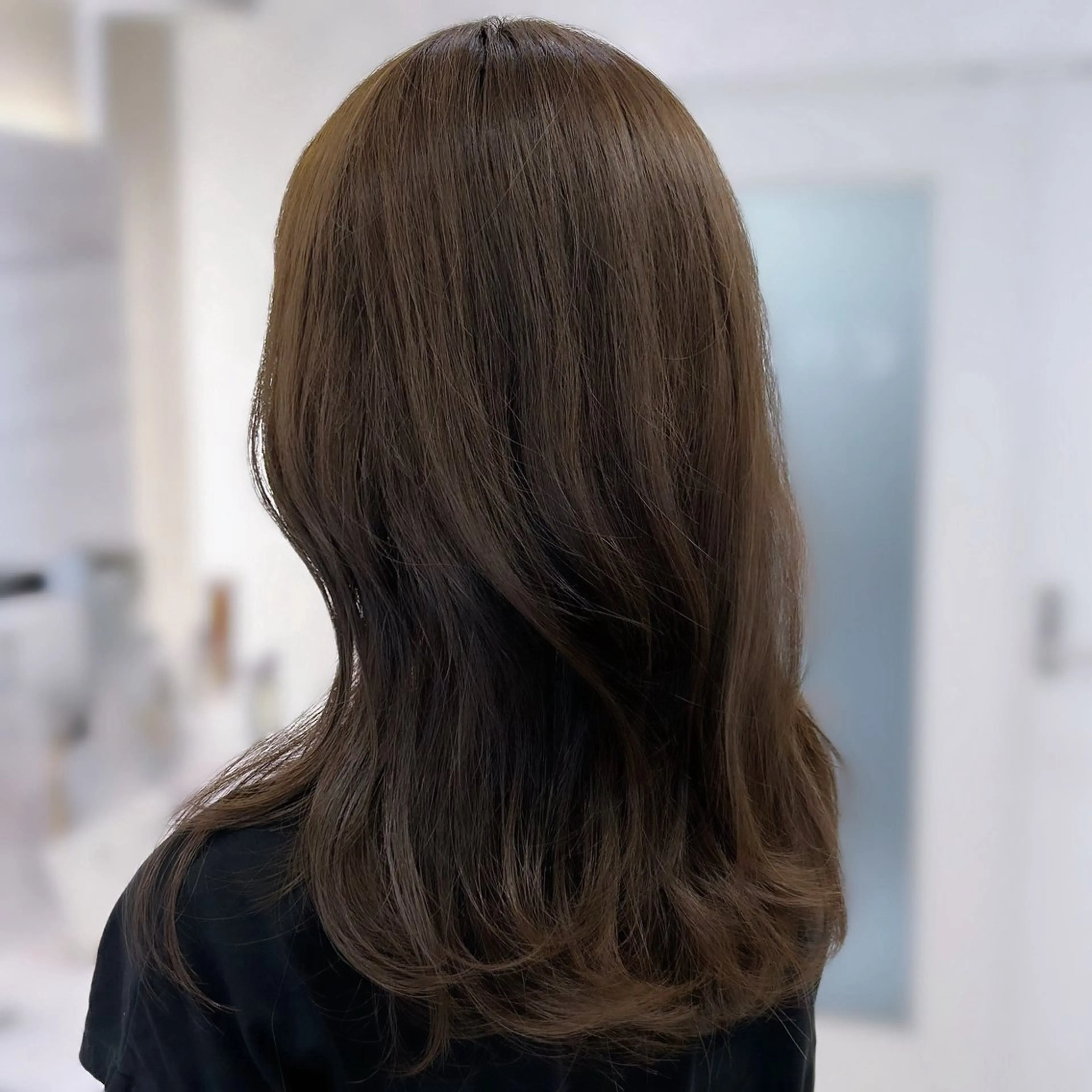 セミロング カット ヘアカラー トリートメント 髪質改善支持率 NO.1/韓国風💎のヘアスタイル