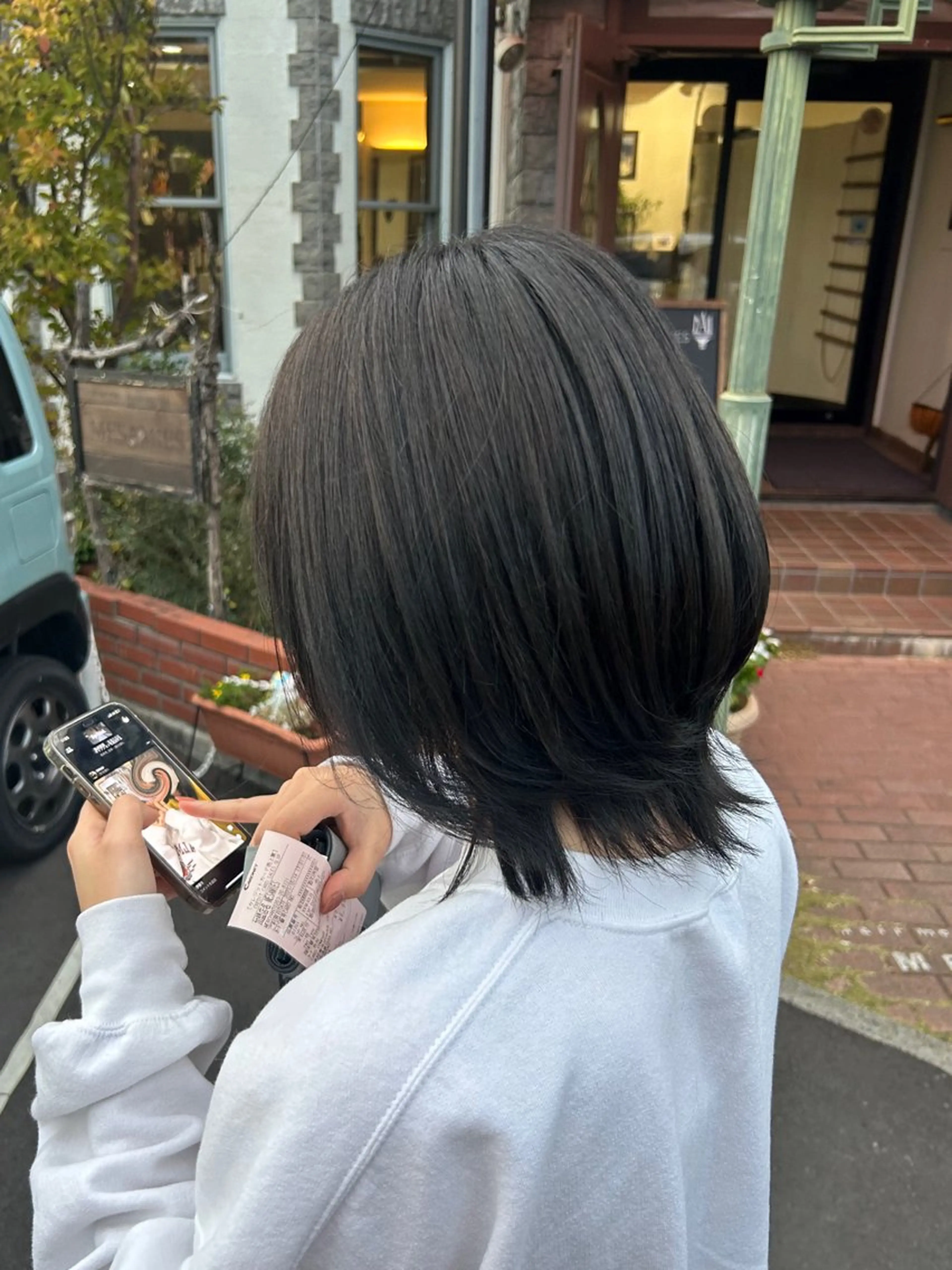 ワンカラー＋ヘットスパ＋高濃度炭酸泉の写真