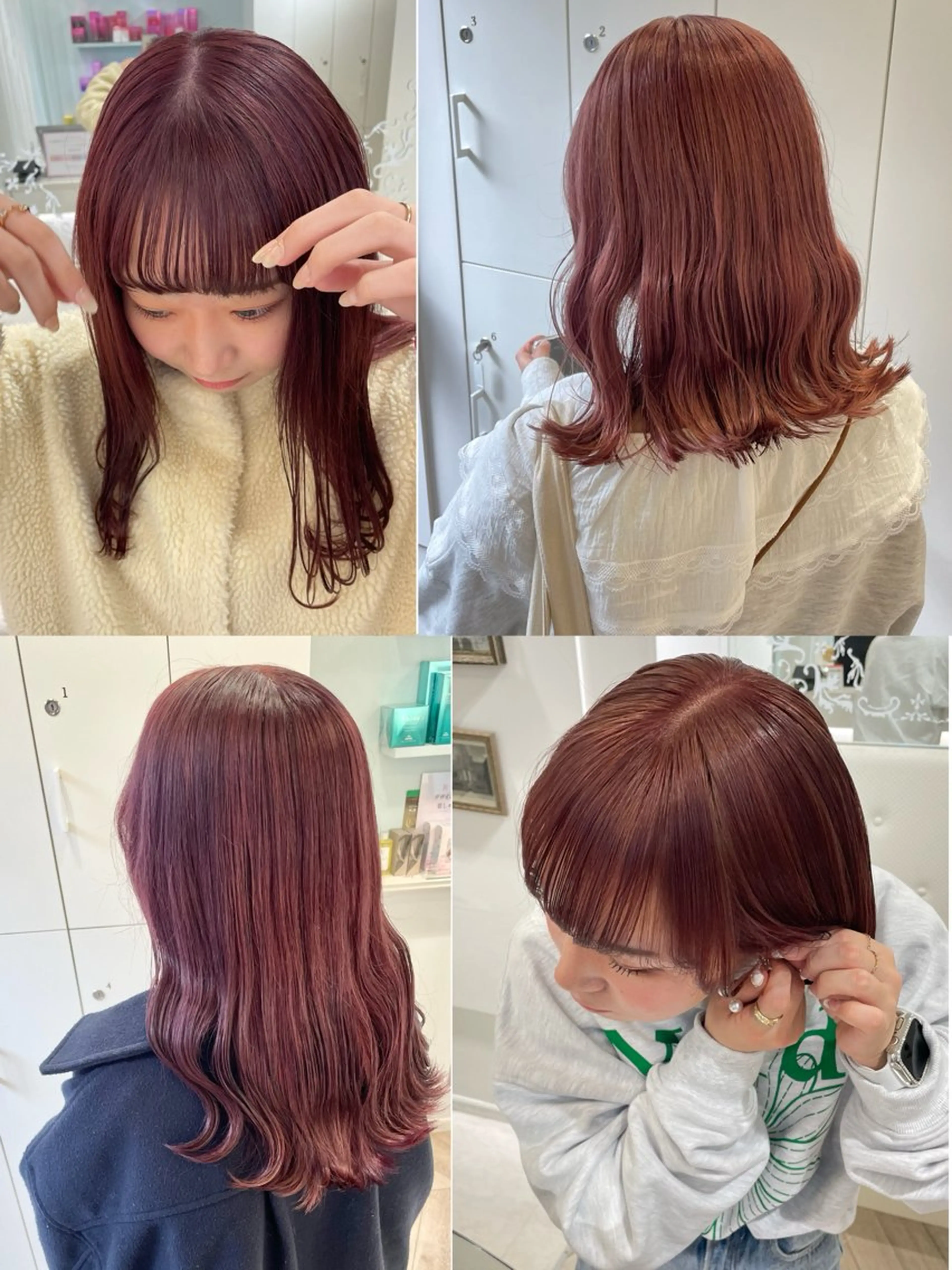 ミディアム カラー ヘアカラー Parve Mix /頓宮 稚愛🤍のヘアスタイル