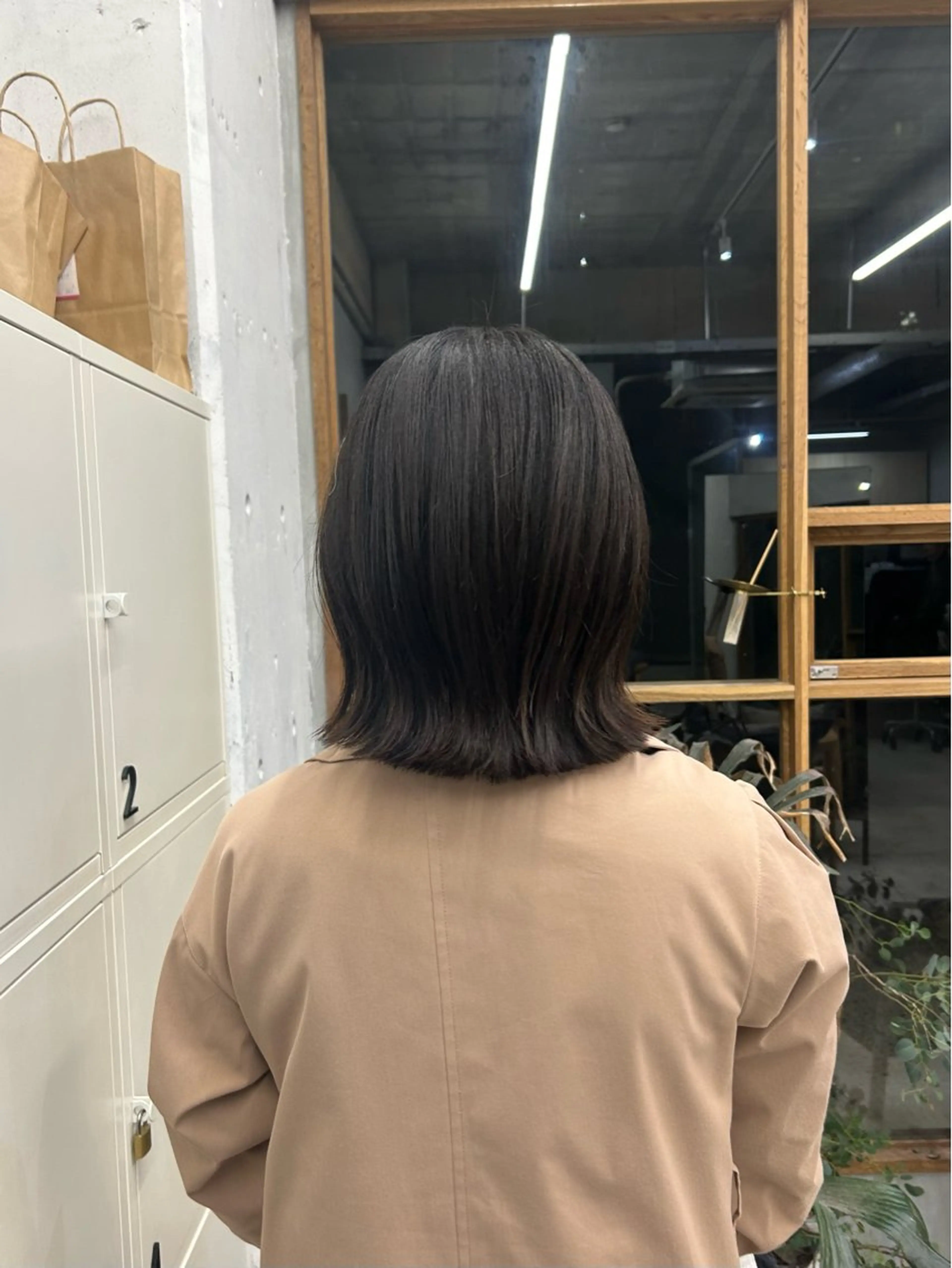 セミロング muku所属・レディースカット モデル/ayunaのヘアスタイル