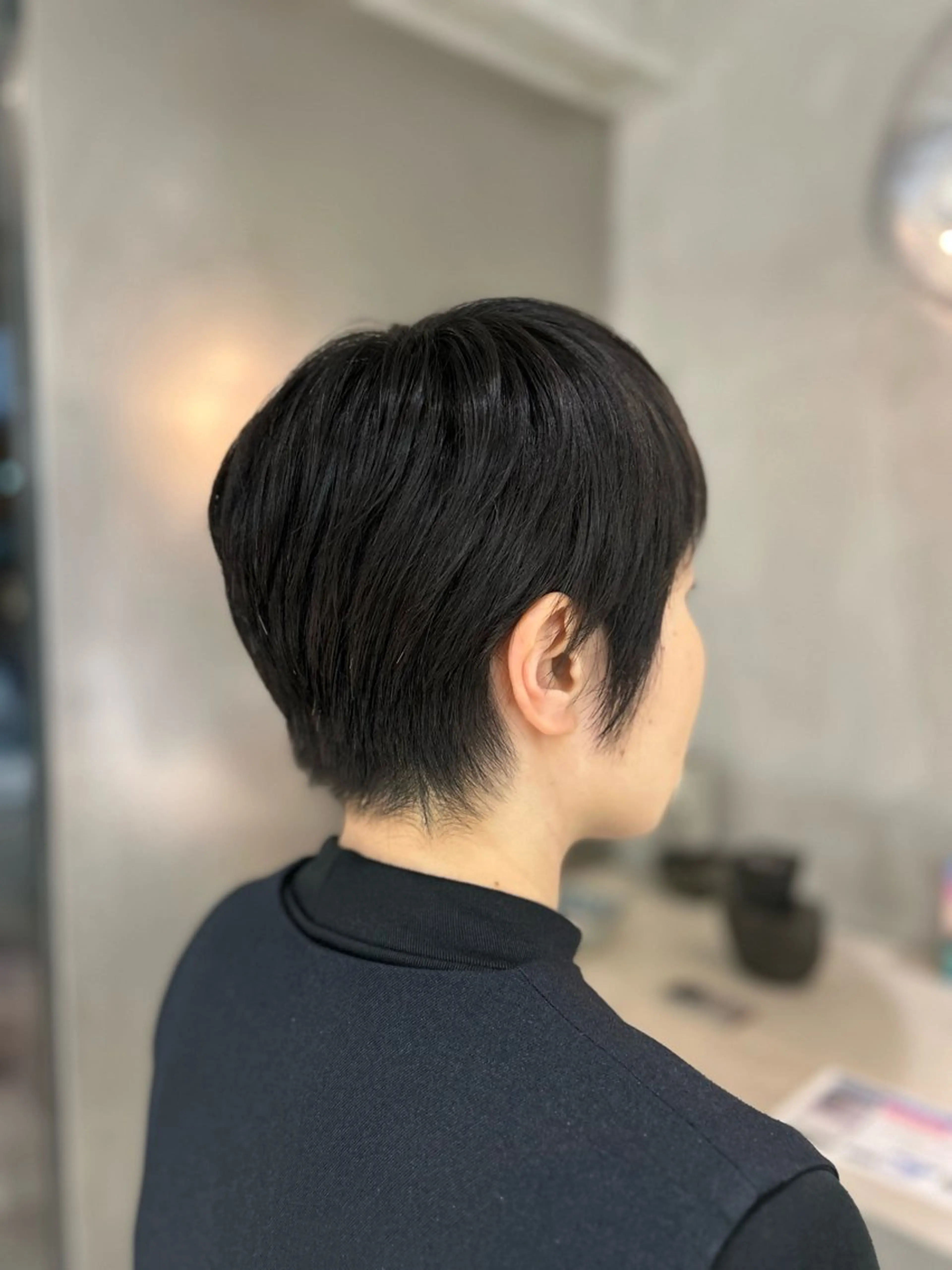 ショート ベリーショート ショートヘア 馬場 菜乃夏のヘアスタイル