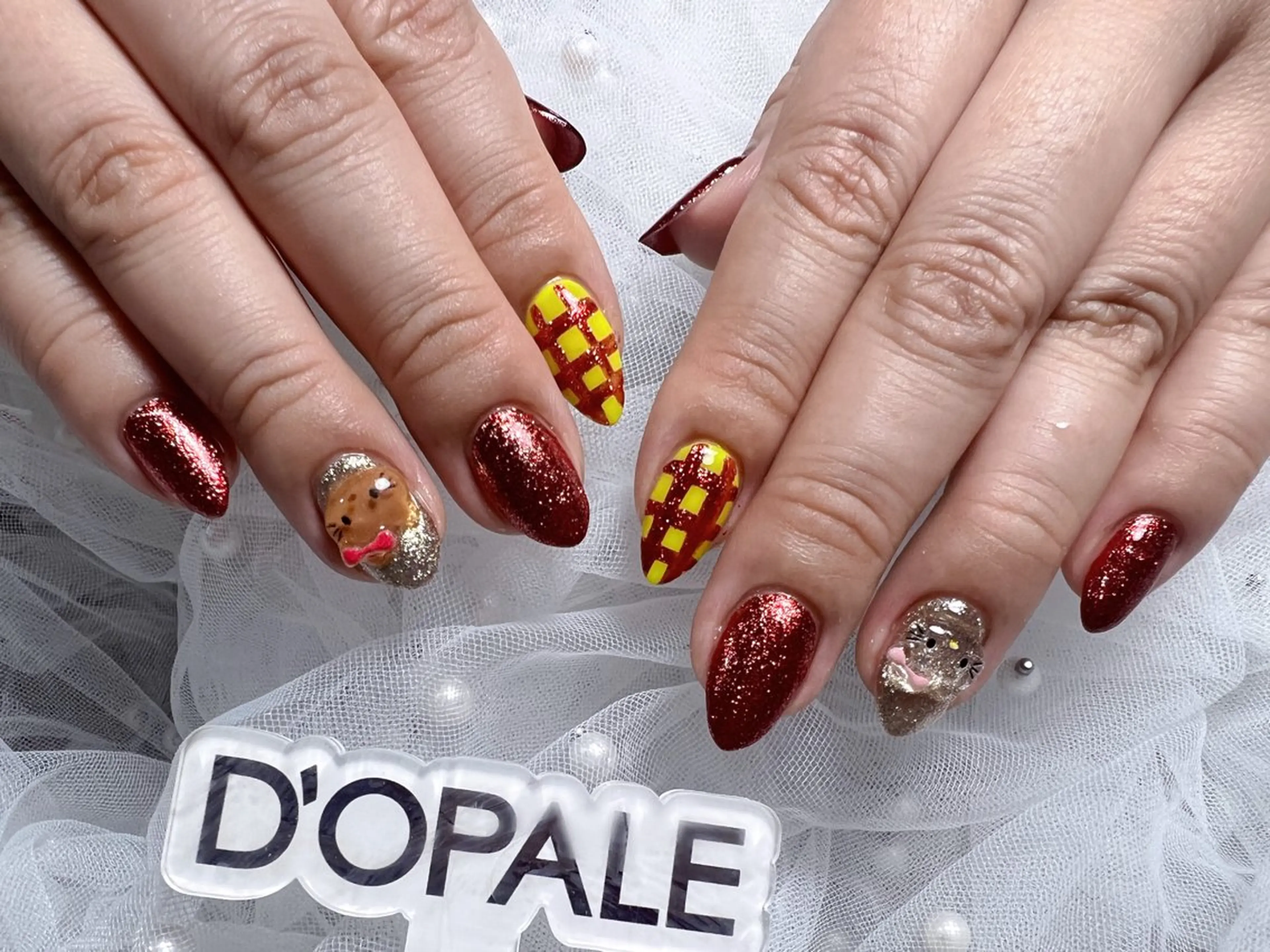 ネイル ハンドネイル D‘OPALEサロン所属・トパサロン 上野kkのネイルデザイン