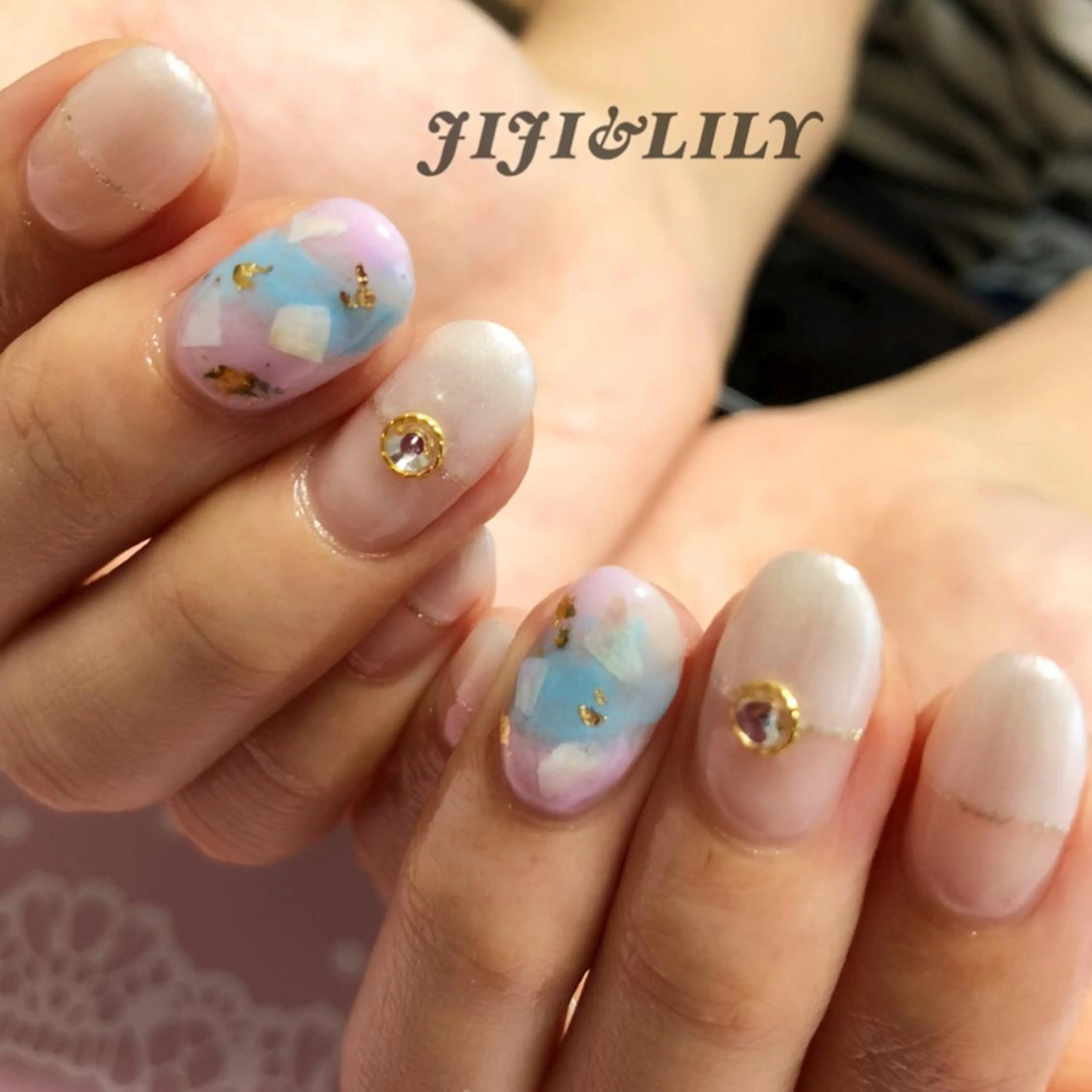 ネイル フレンチネイル 豊田 圭子のネイルデザイン