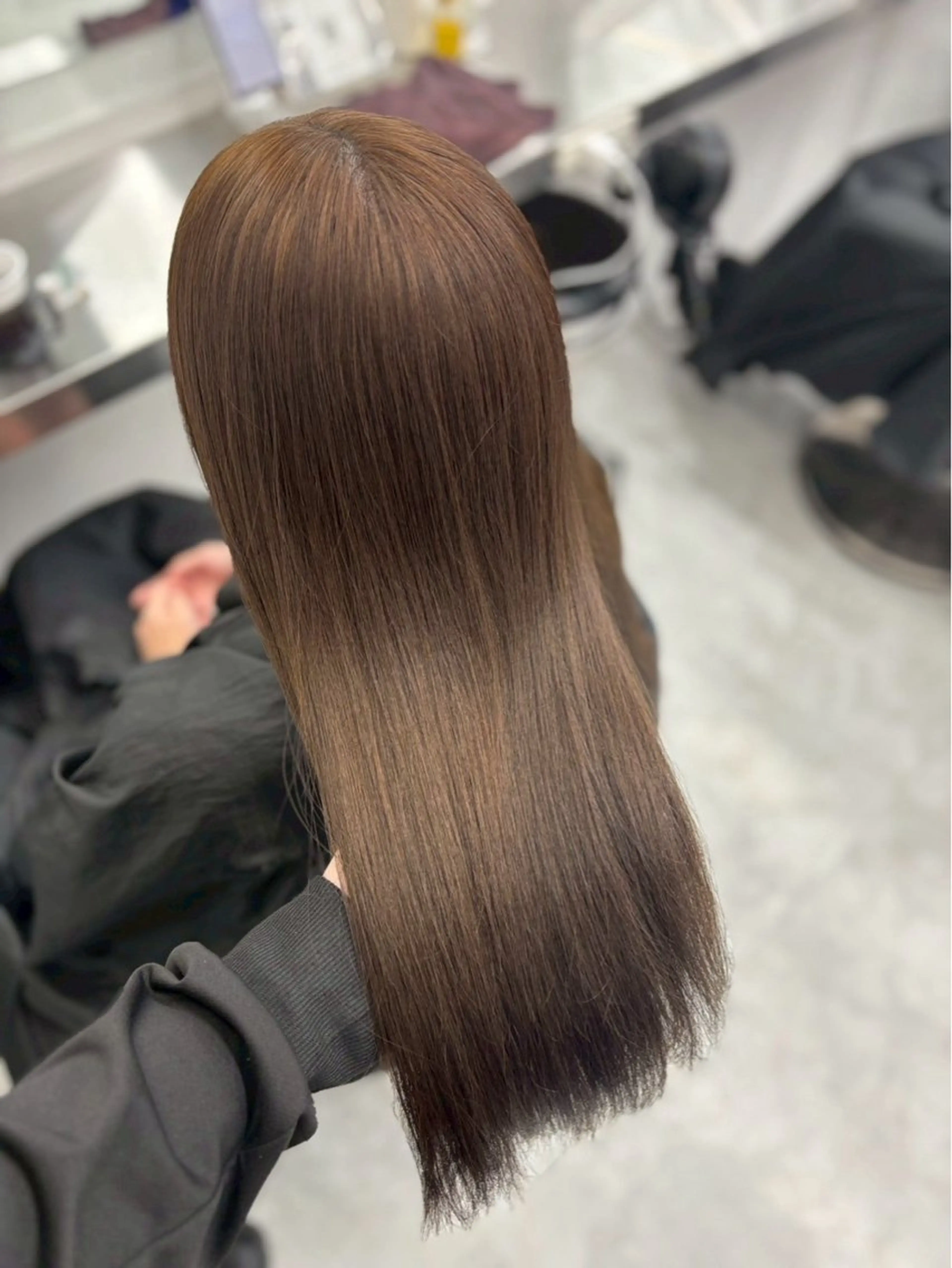 ロング カラー ヘアカラー 上品モテヘア🩶 karen🩶のヘアスタイル