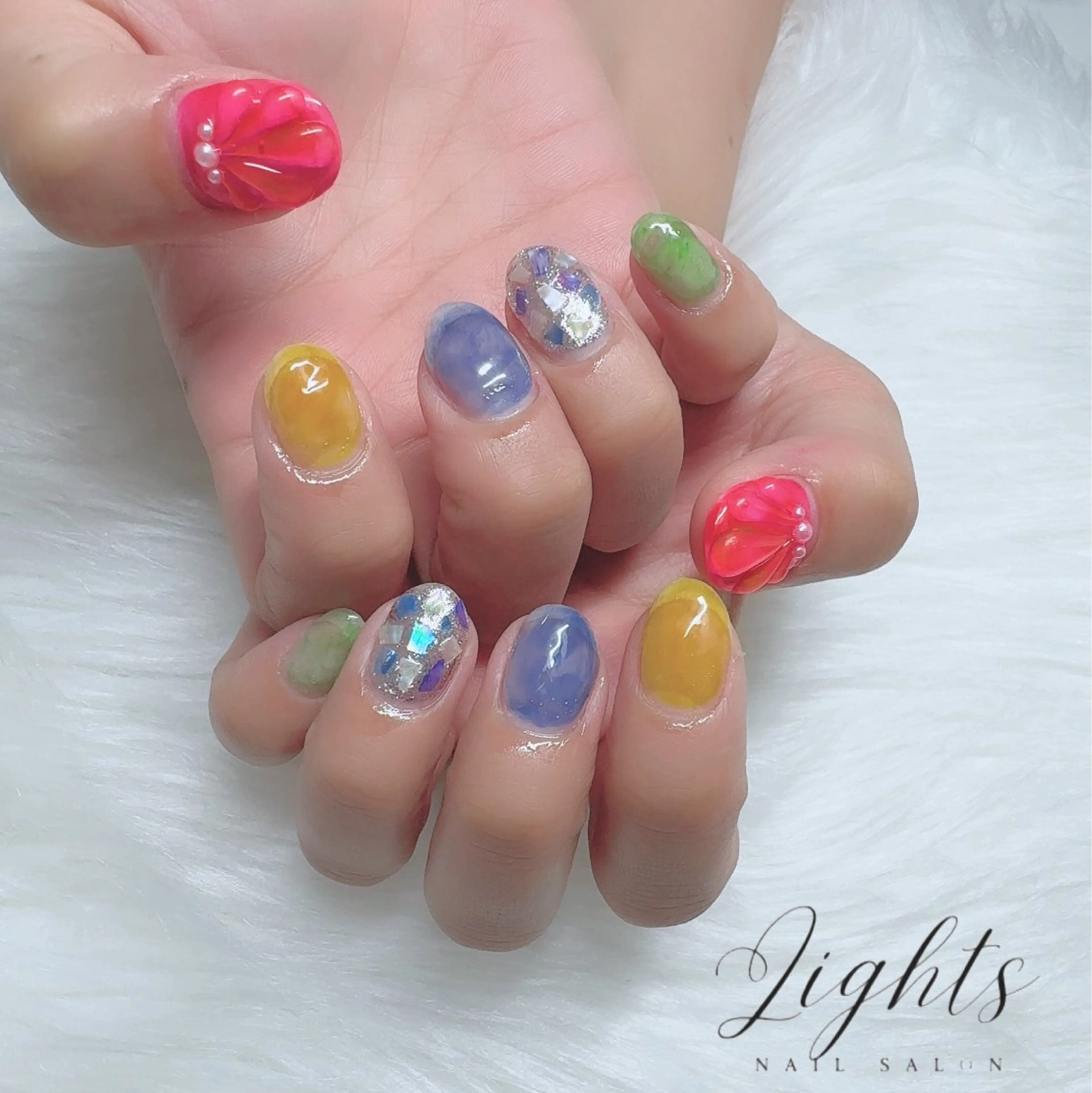 ネイル ハンドネイル Nailsalon Lightsのネイルデザイン