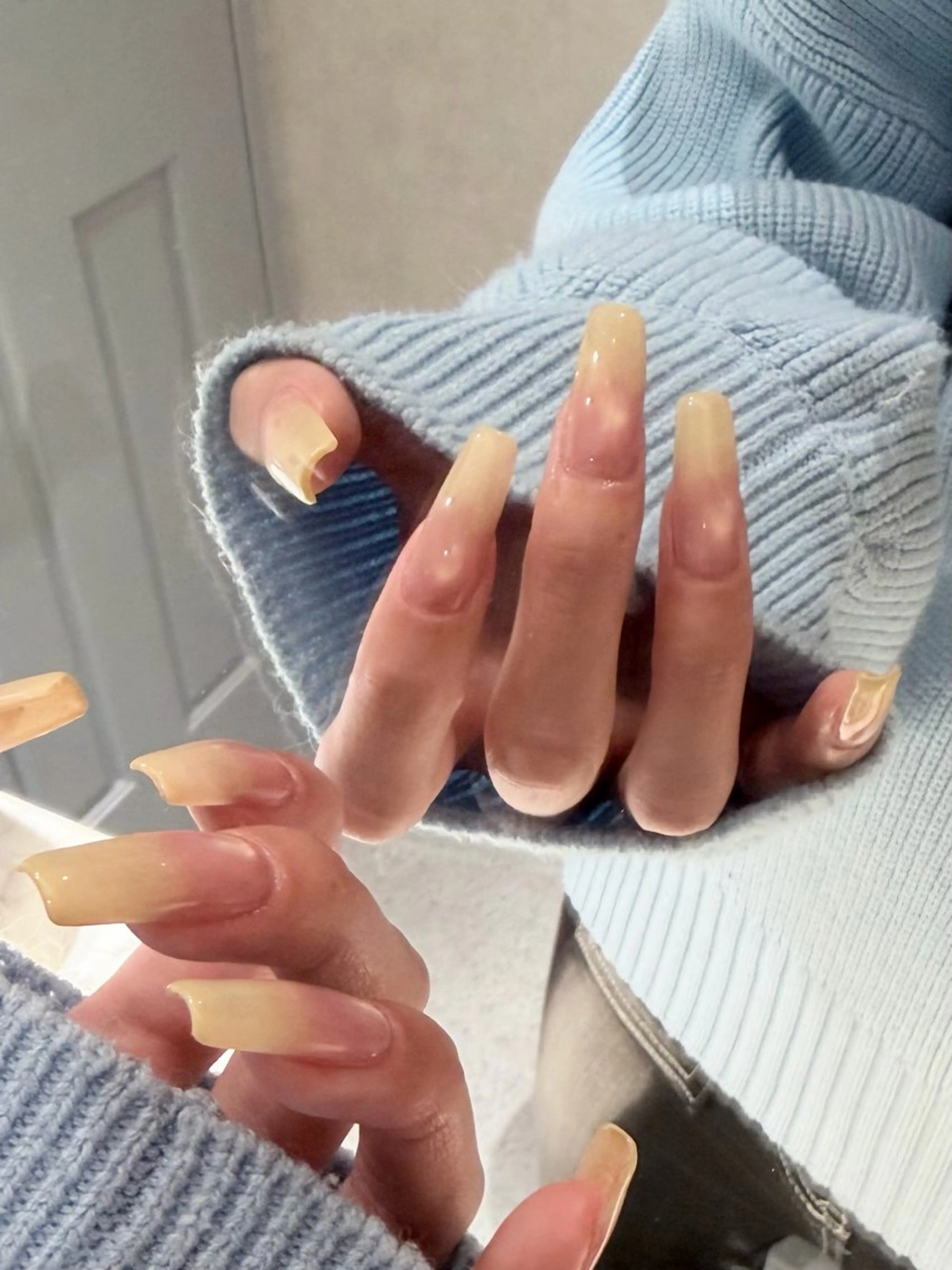 ネイル ハンドネイル ハンドケア she nail studio所属・パラジェル/スカルプ Oerbaのネイルデザイン