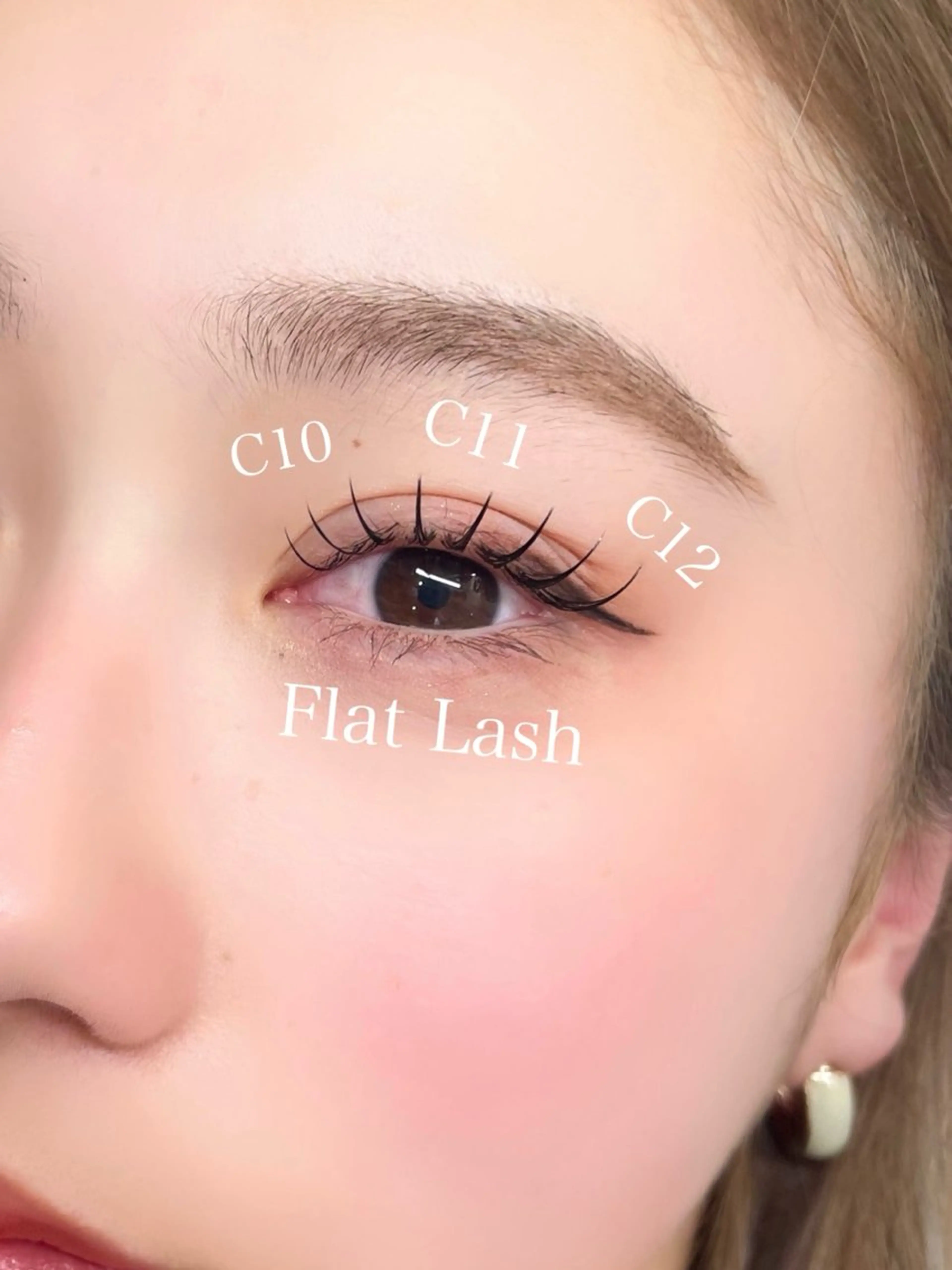 マツエク・マツパ amii.鶴屋町店所属・横浜/まつパ/ エクステ/ミユ♡のマツエク・マツパデザイン