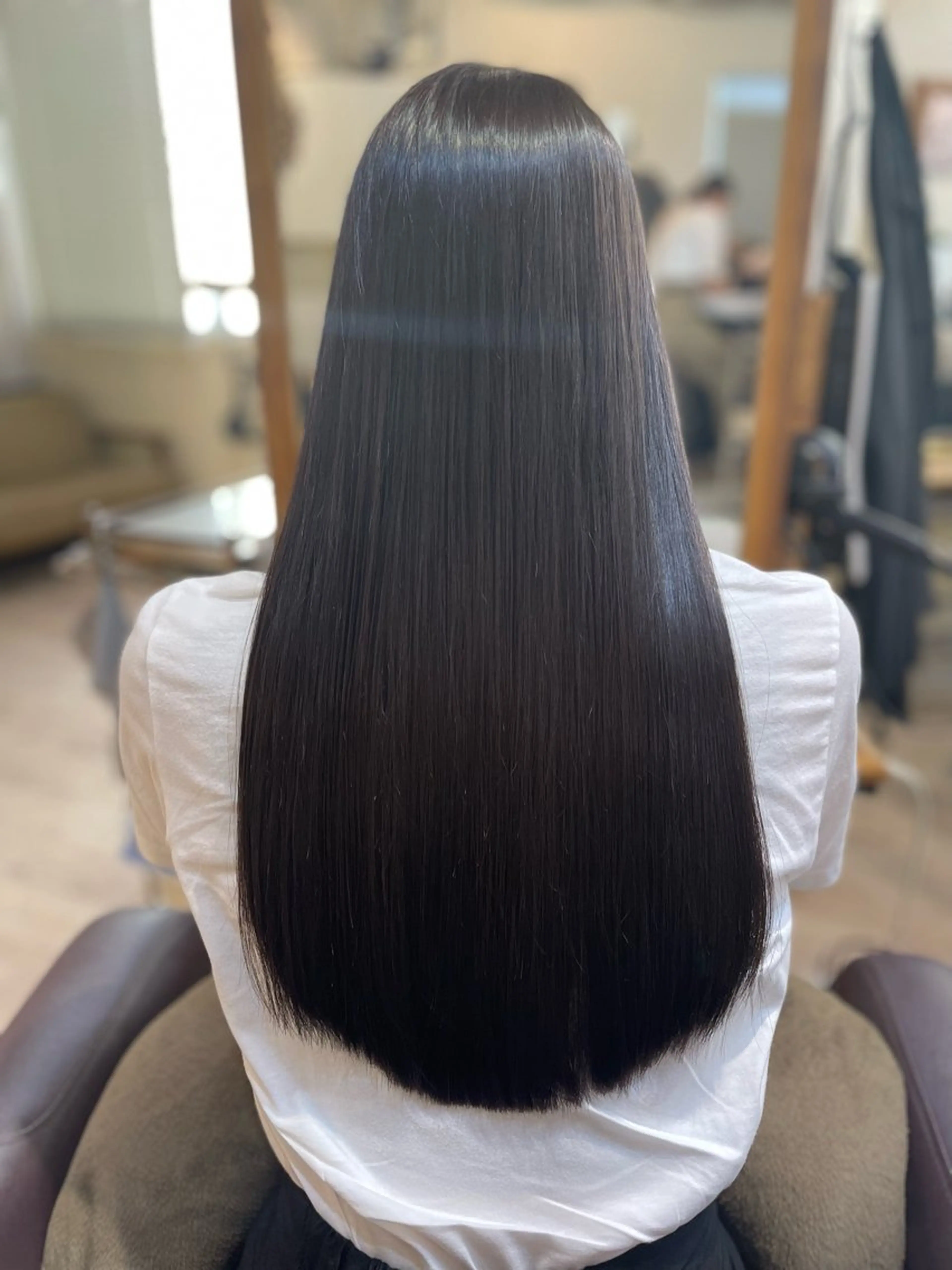 ロング 茅野 あゆ美のヘアスタイル