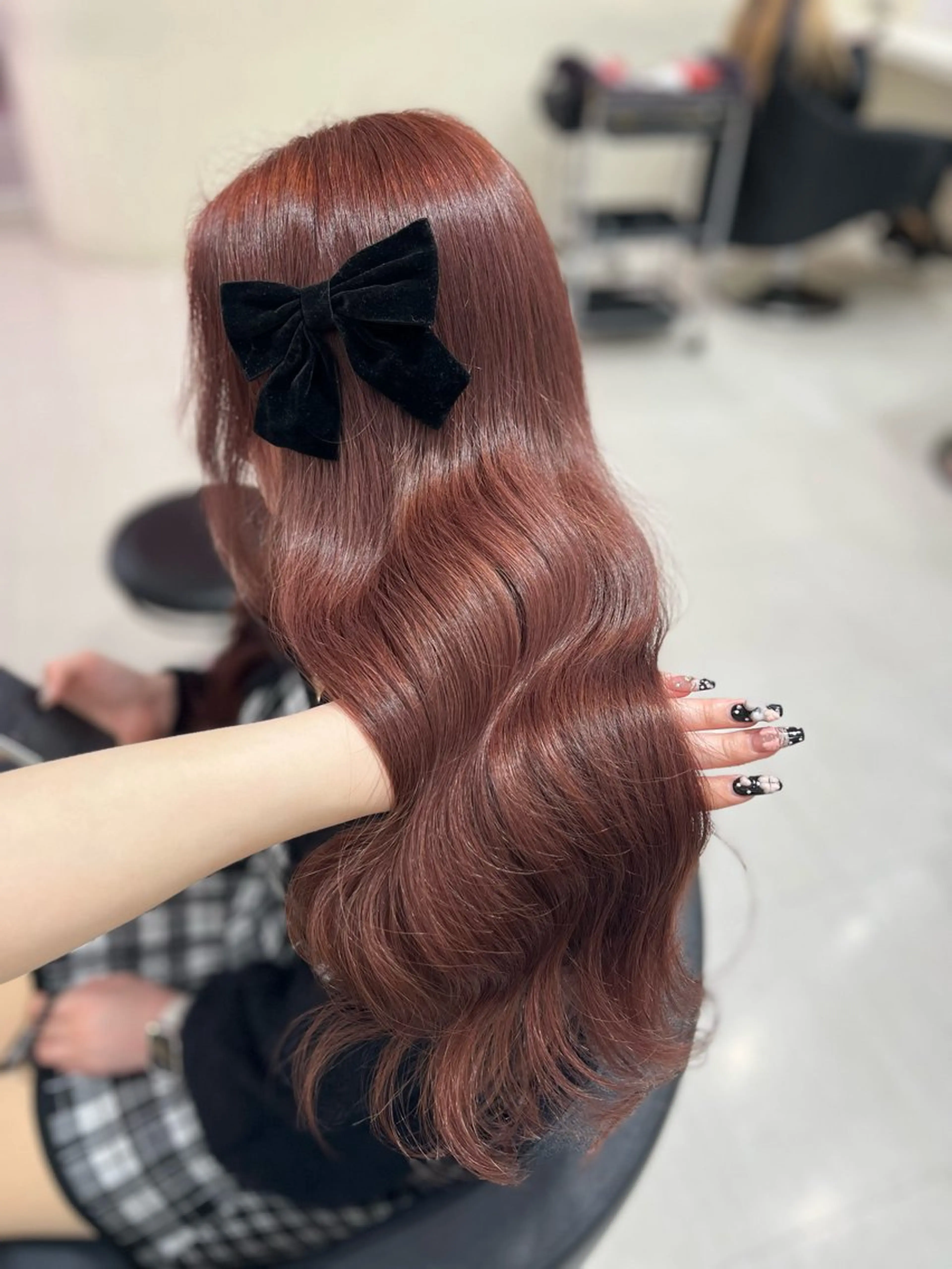 カラー ヘアカラー トリートメント ベージュ・ラベンダー カラー🎀りりのヘアスタイル