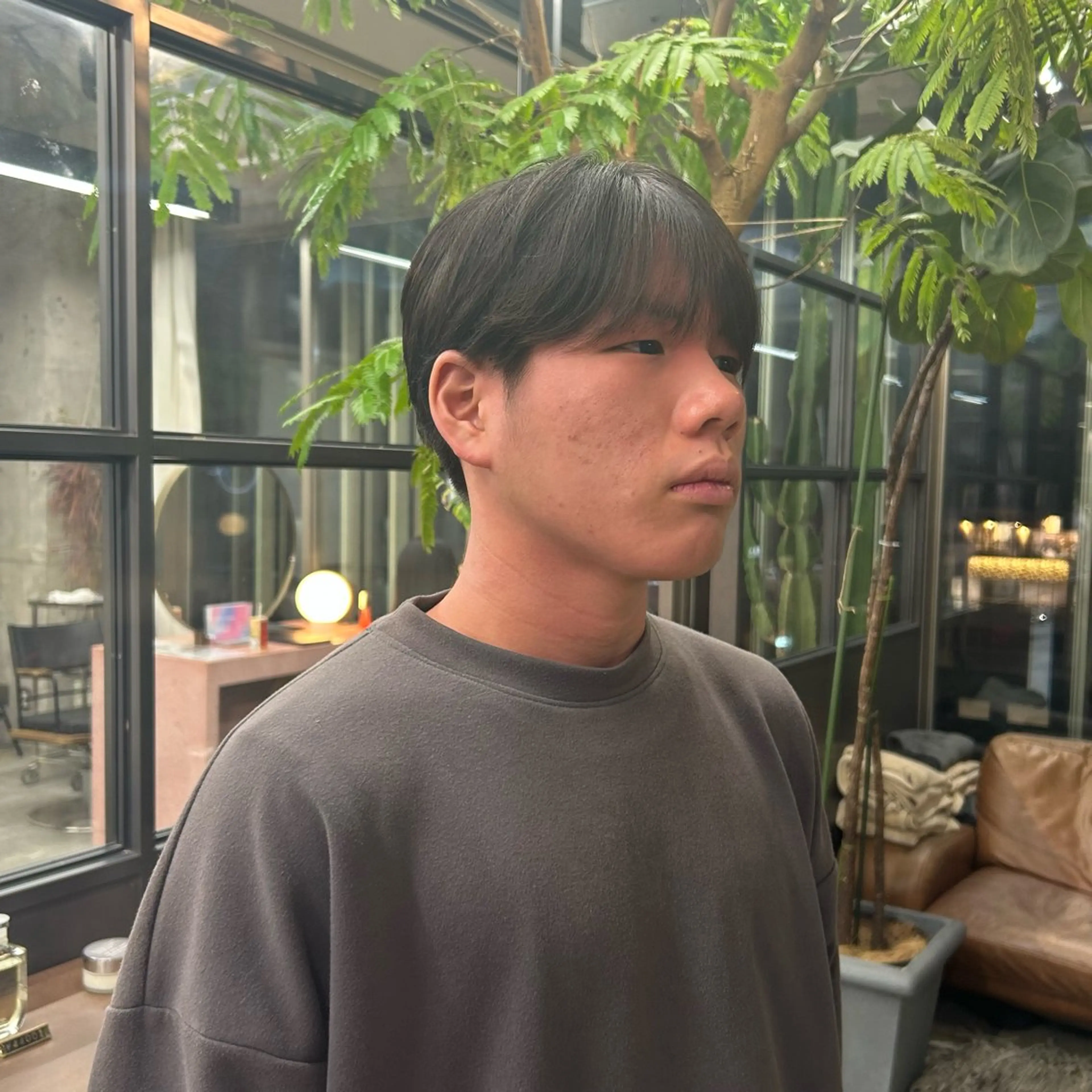 メンズマッシュ・シースルーマッシュカット✂️🚹の写真