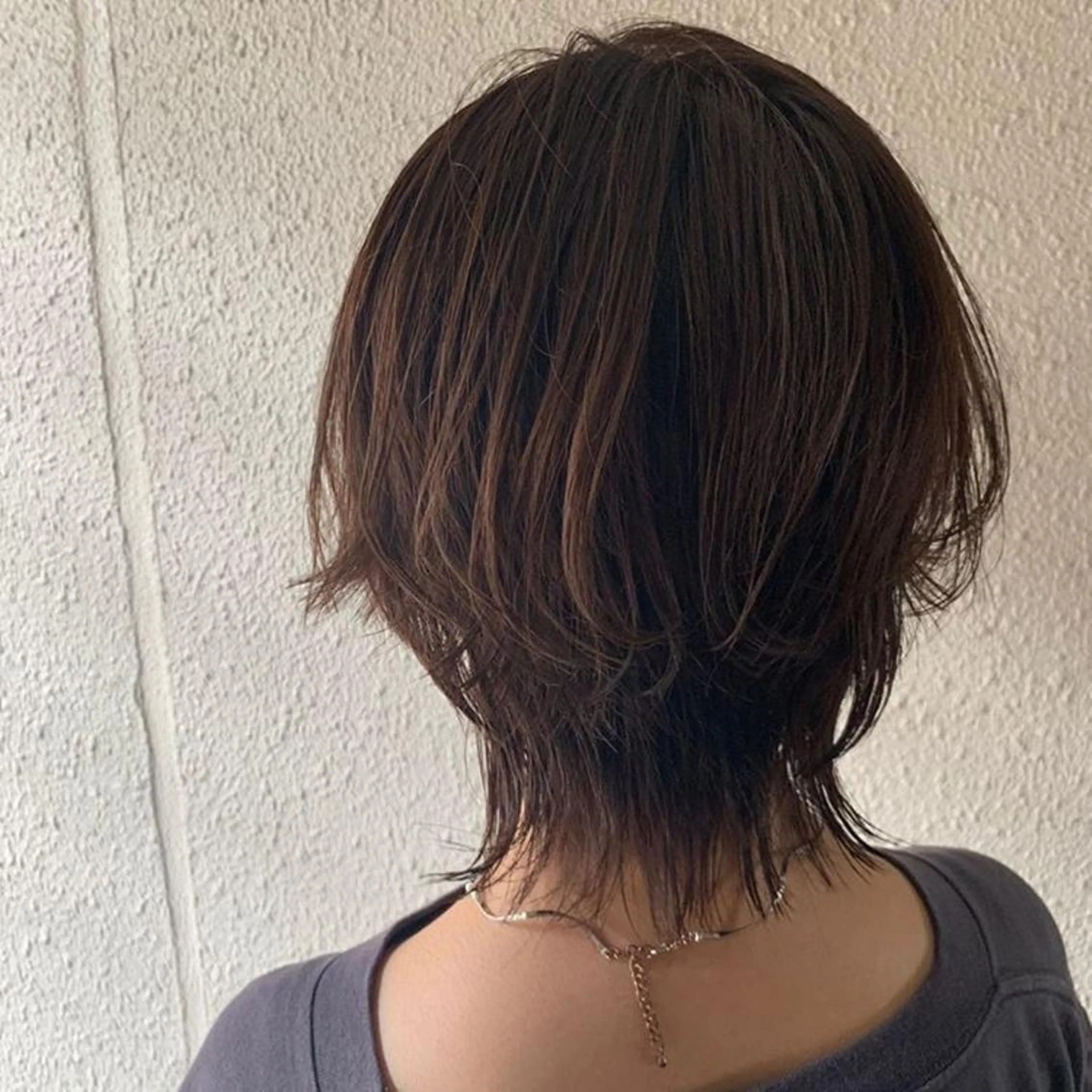 ミディアム ウルフカット chouette/ 根本優希のヘアスタイル