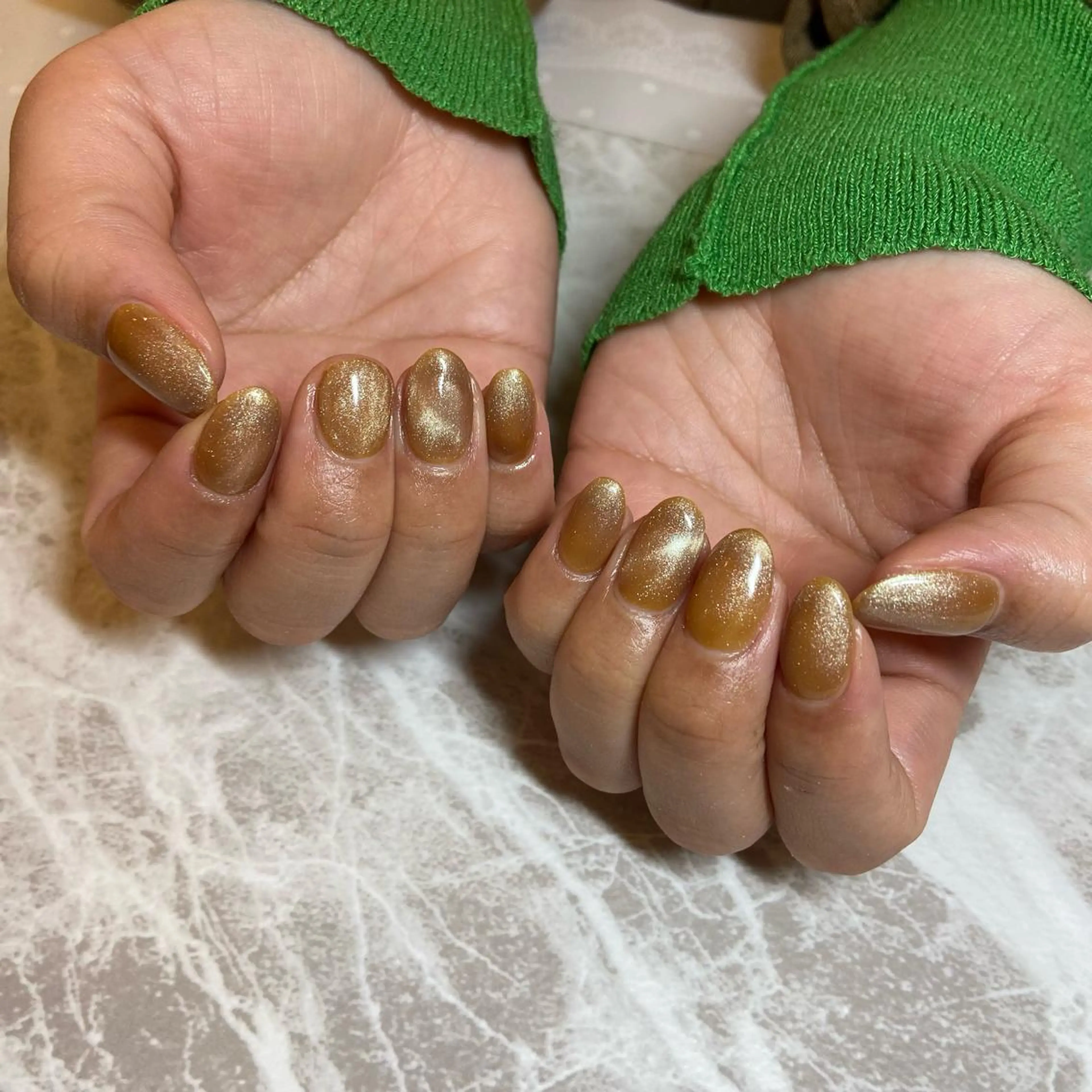 ネイル マグネットネイル マグネットワンカラー ワンカラーネイル Nail salon R⋆*のネイルデザイン