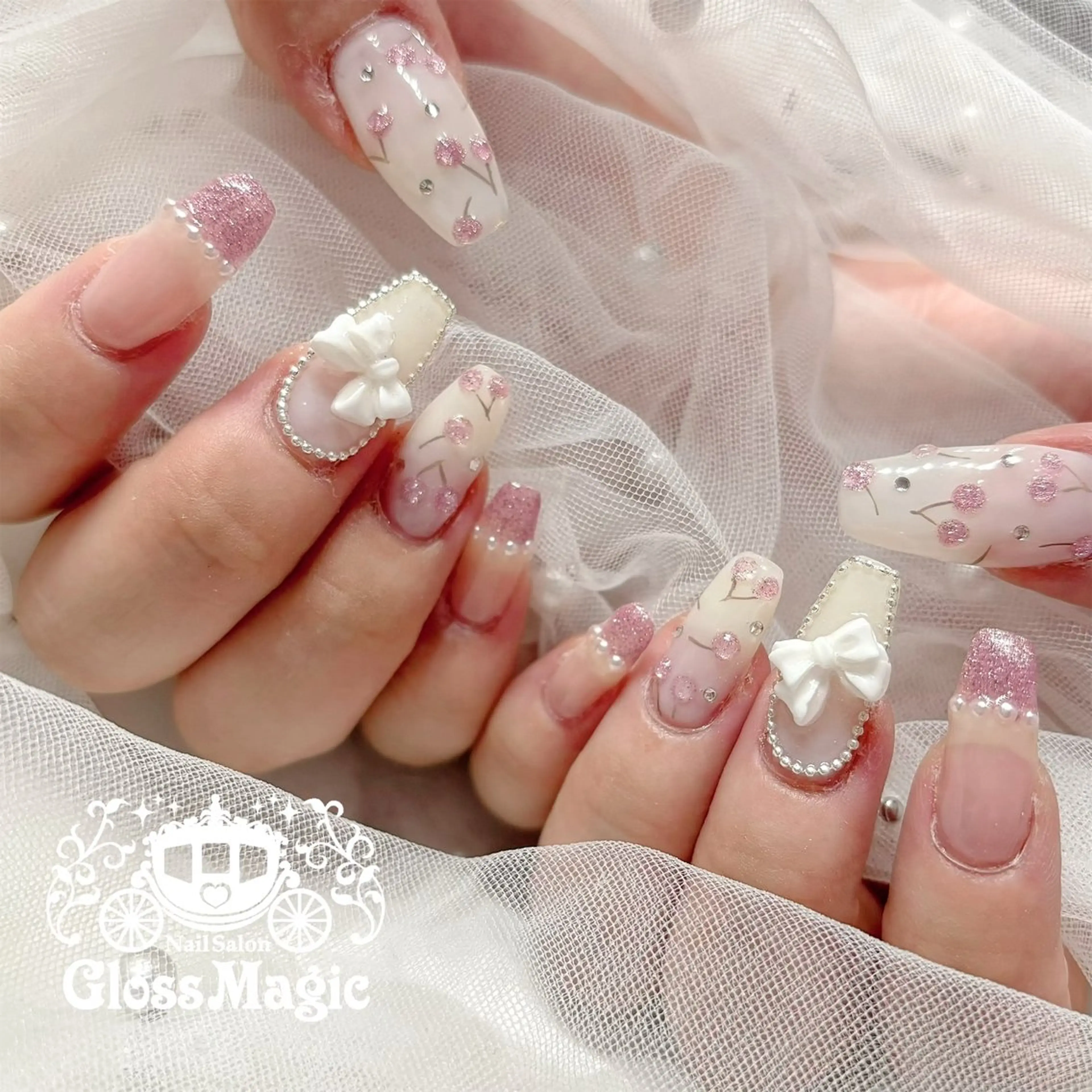 ネイル ハンドネイル あ きのネイルデザイン