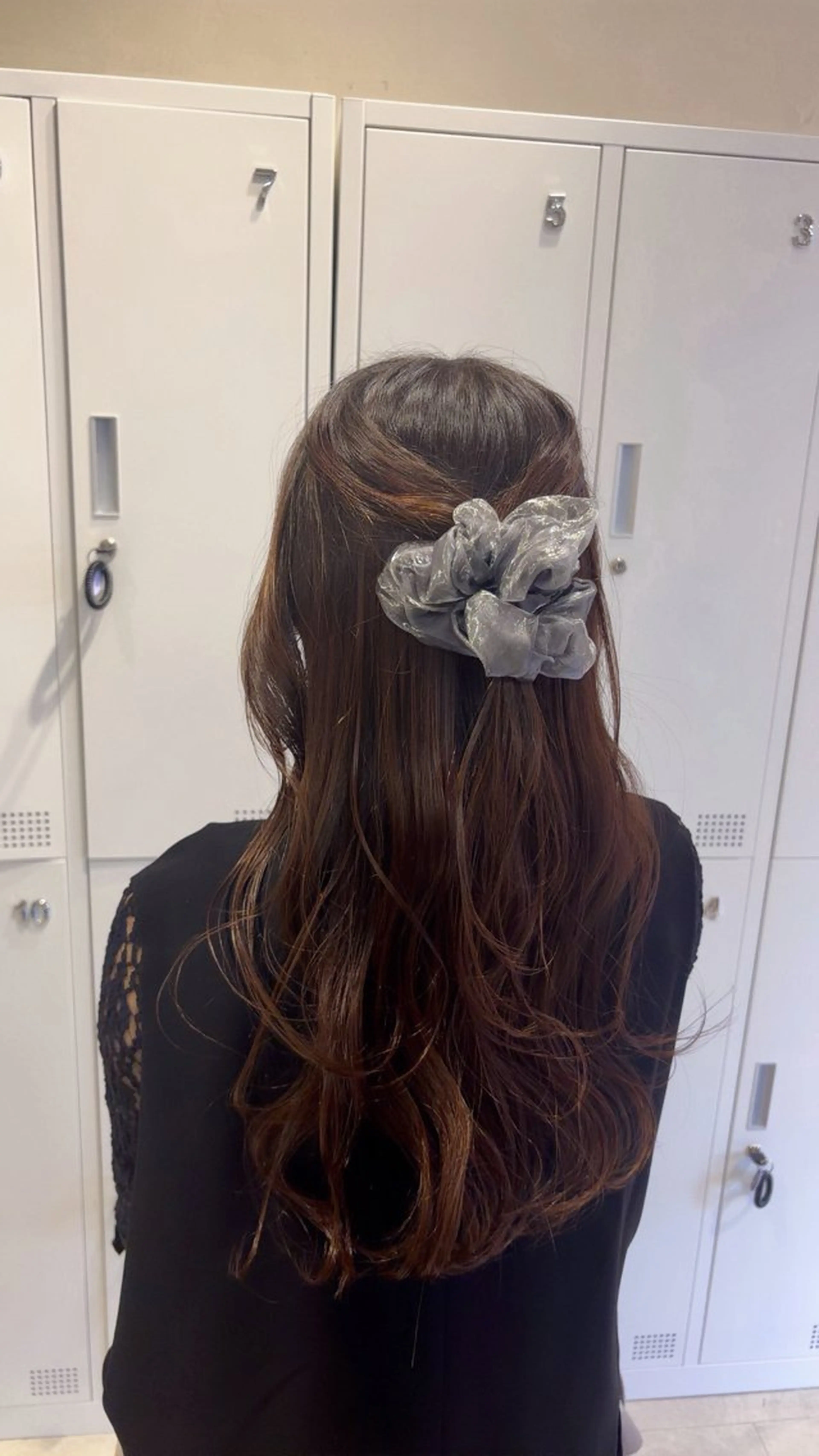 セミロング ヘアアレンジ トリートメント ヘアカラー トリートメント Koharu🍓/ 透明感カラ－のヘアスタイル