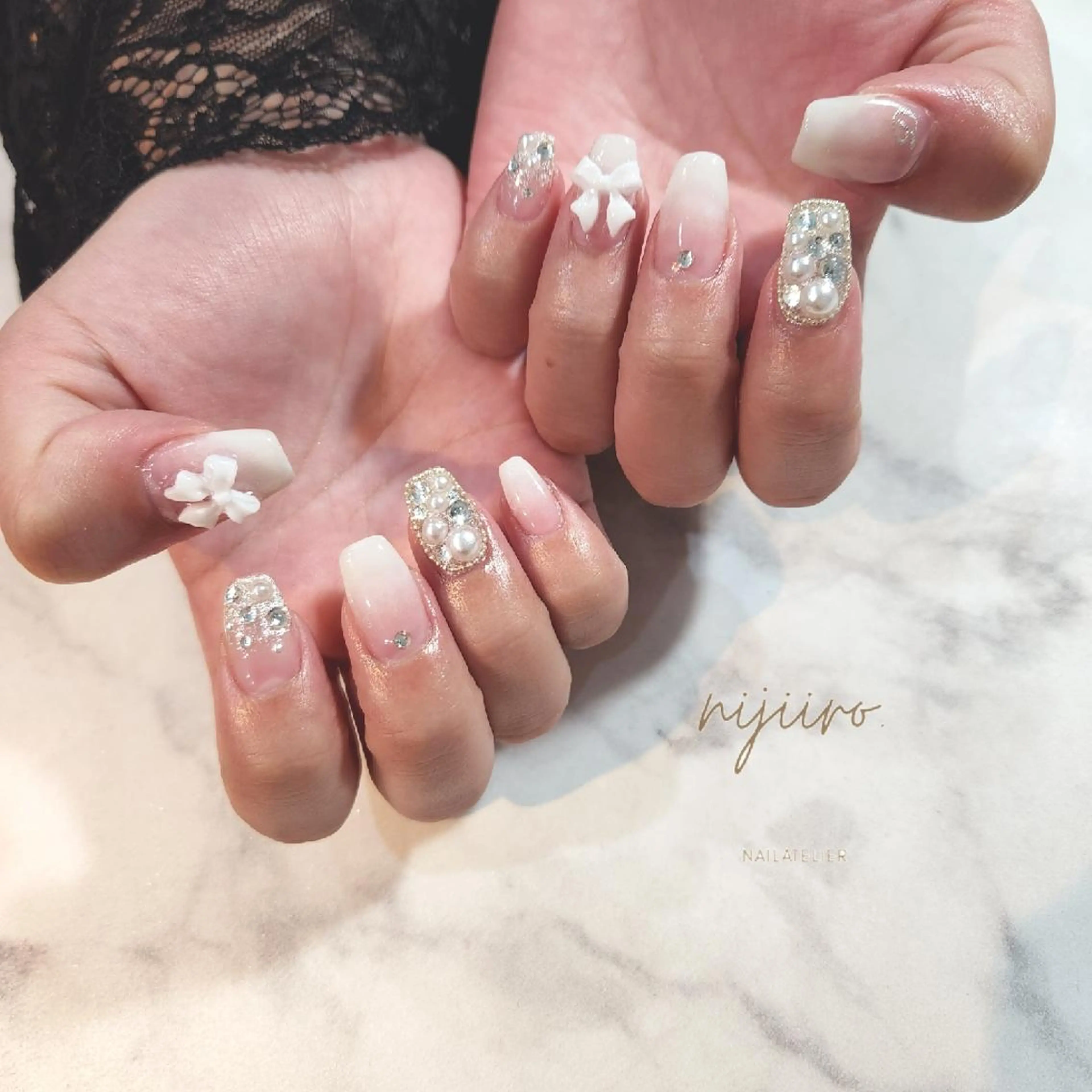 ネイル ハンドネイル nailatelier nijiiro.所属・nijiiro🌈 サトウのネイルデザイン
