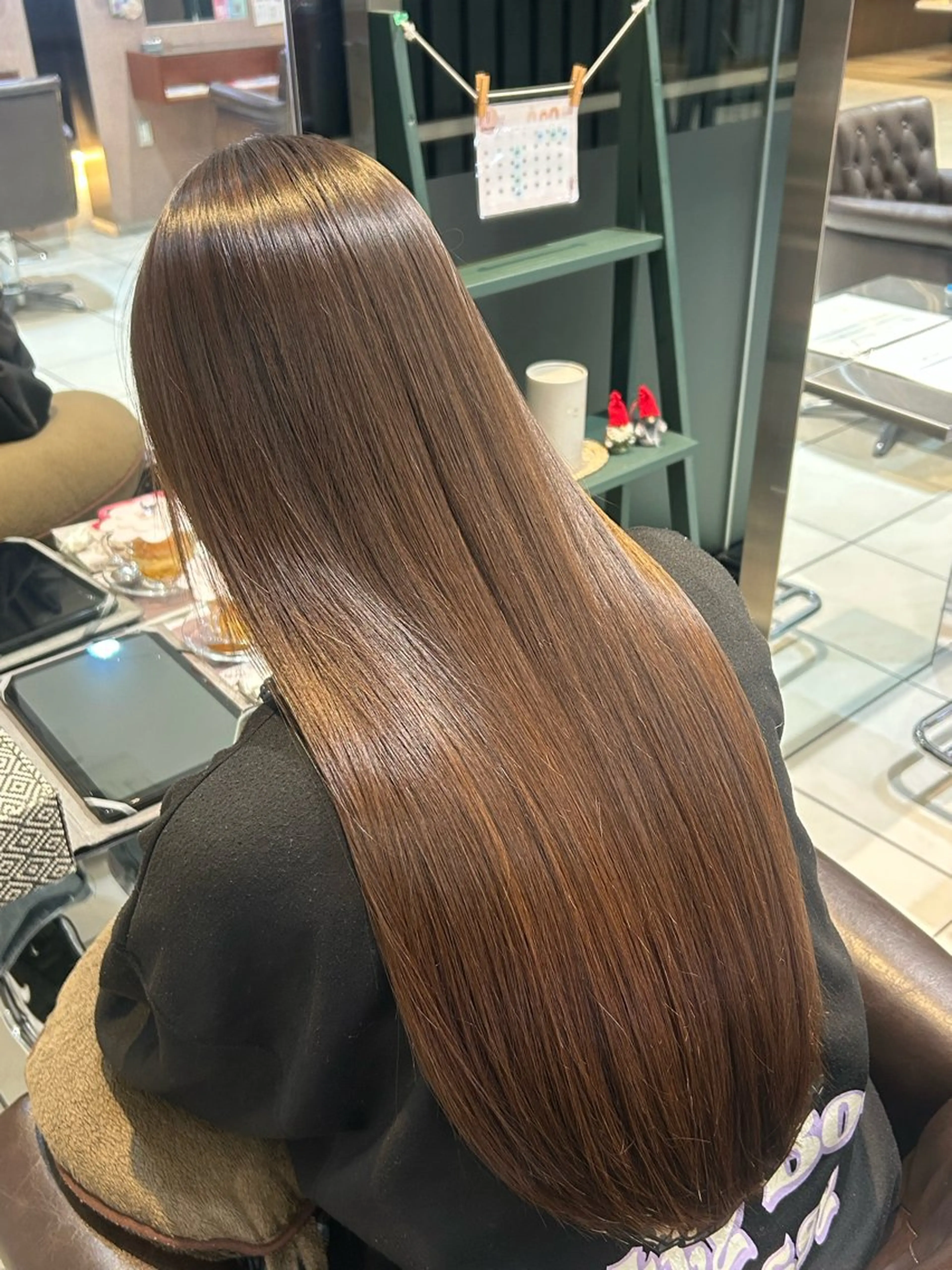 縮毛矯正 落合 千夏のヘアスタイル