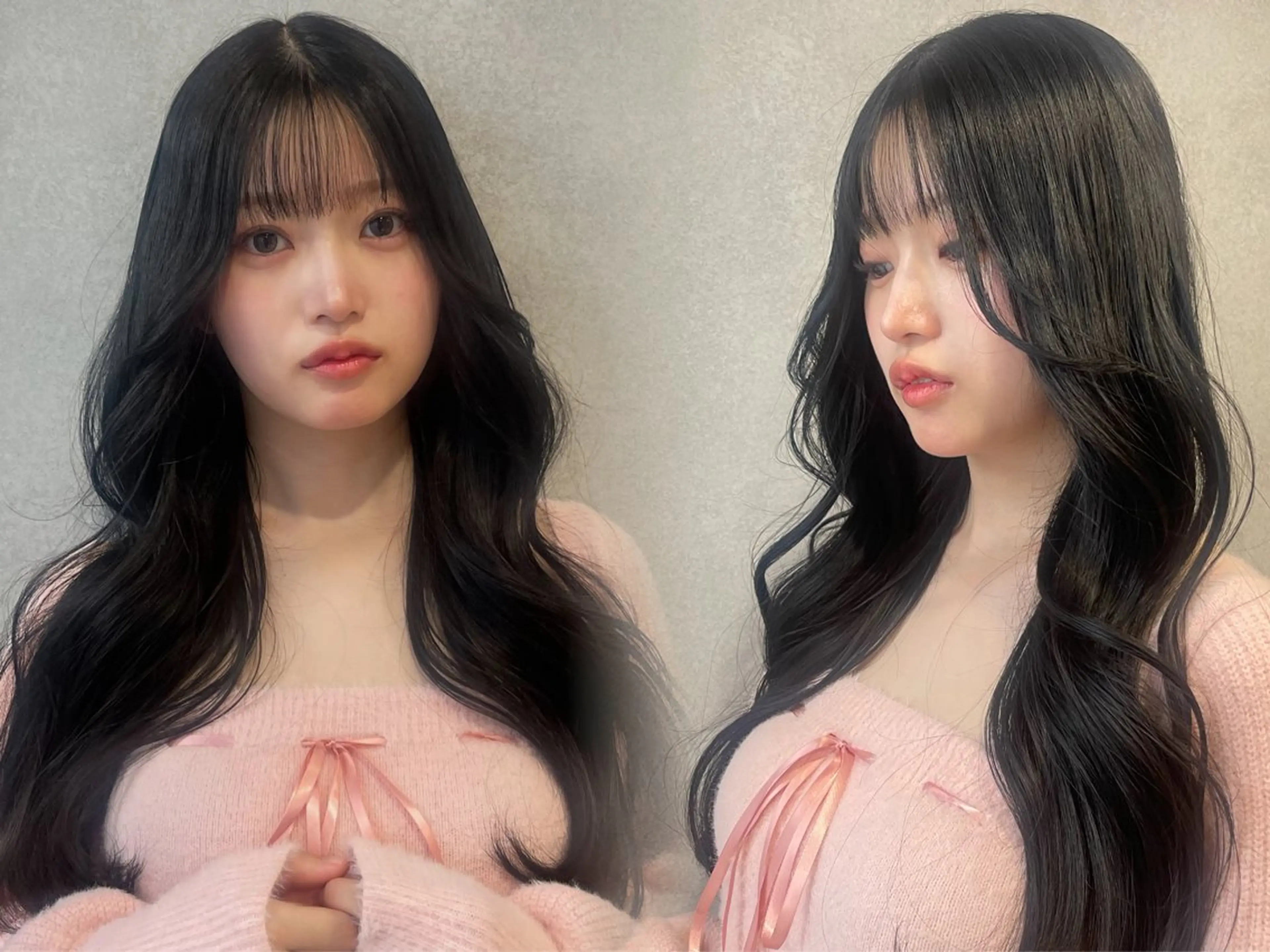 ロング カット karin/ ボブ♡暖色カラーのヘアスタイル