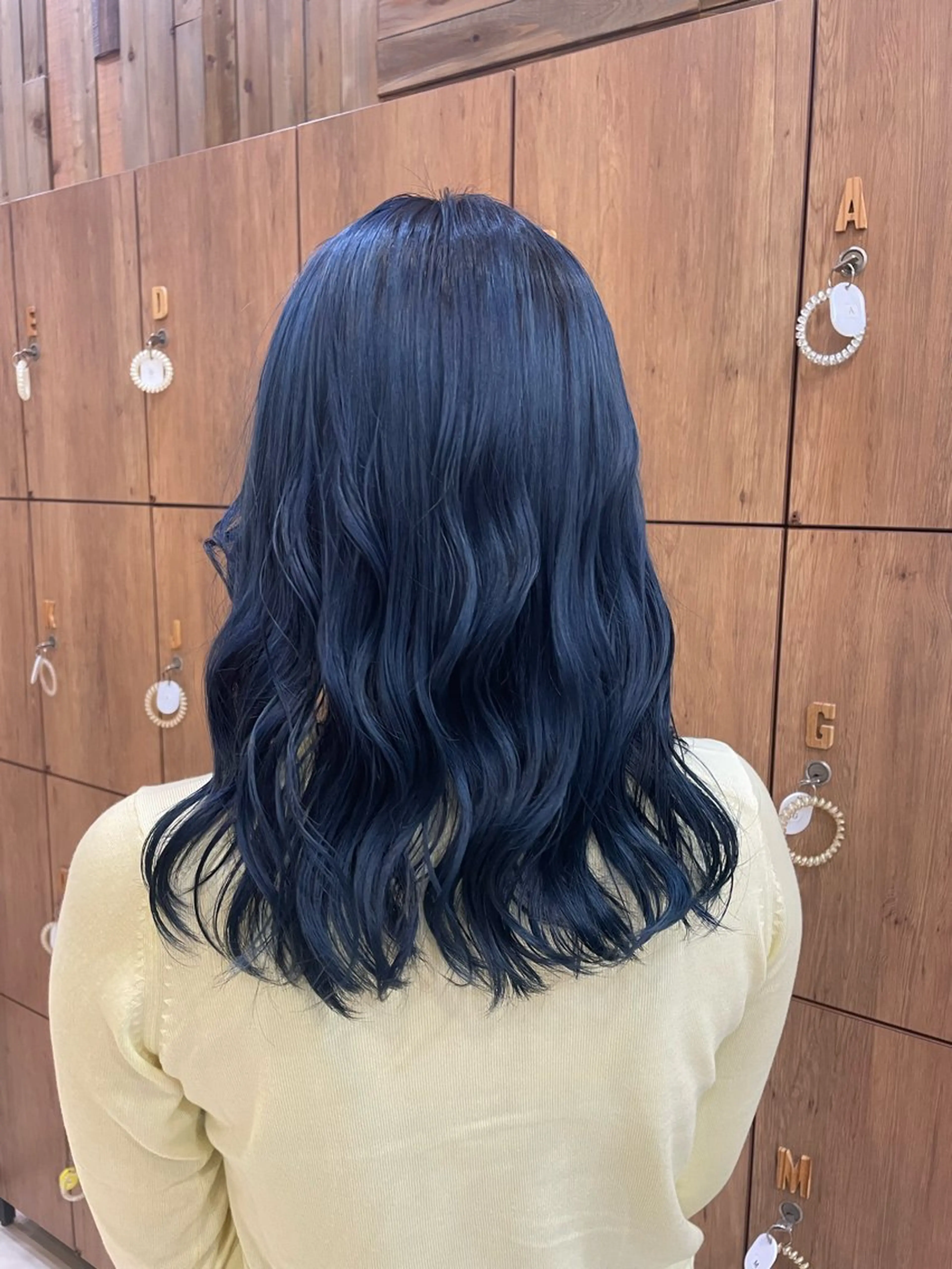 ミディアム ヘアカラー ちぐさ/暖色/ ワンカラー🤍のヘアスタイル