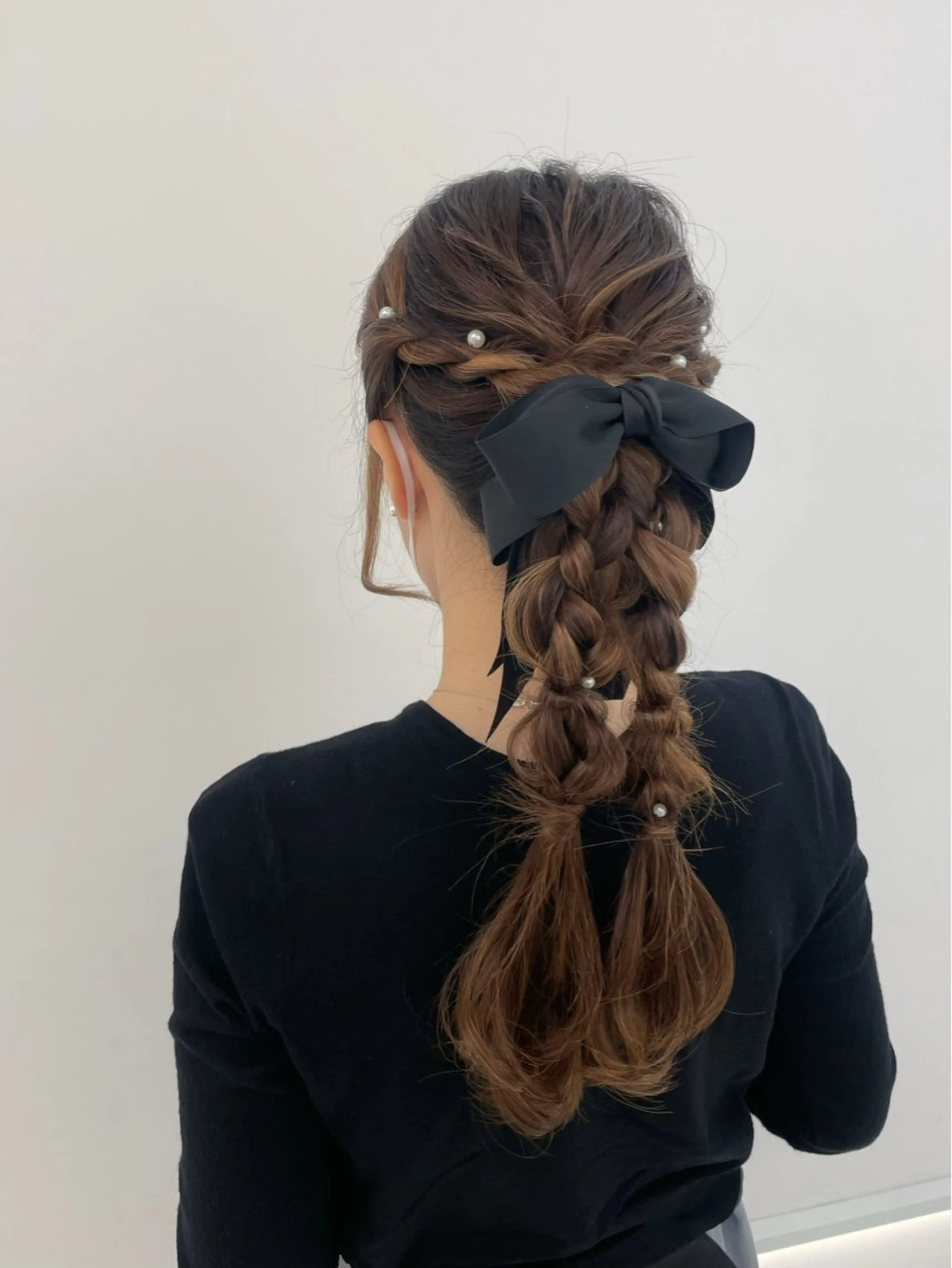 ロング ヘアアレンジ CARELLY 流山おおたかの森所属・CARELLY Rukaのマツエク・マツパデザイン