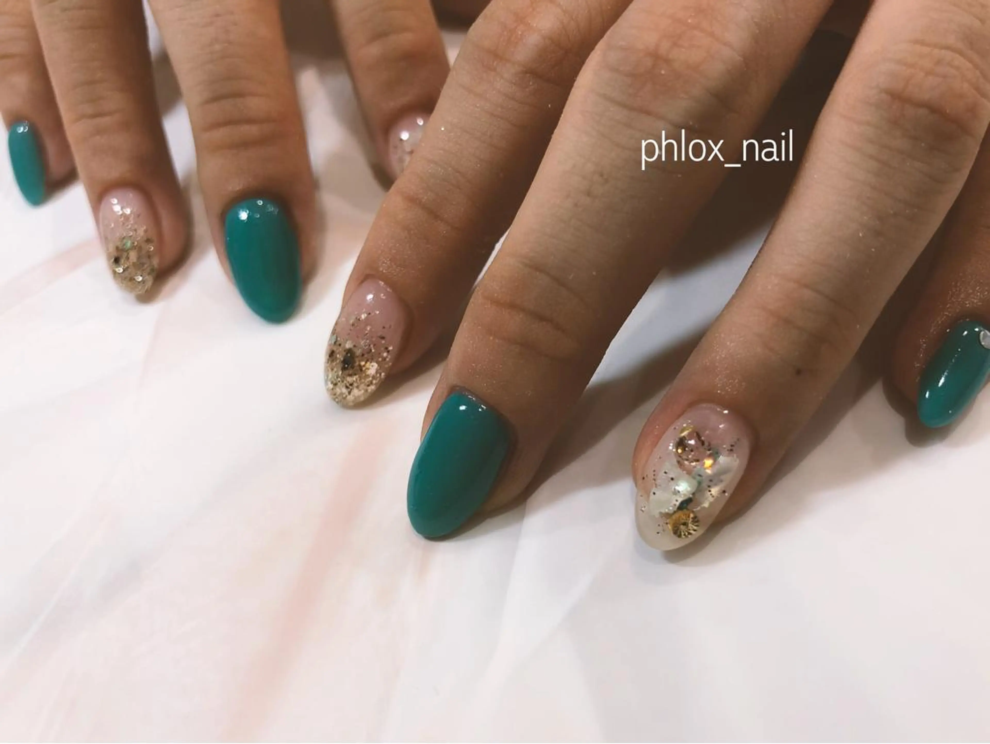 ネイル s/w ＿shokoのネイルデザイン