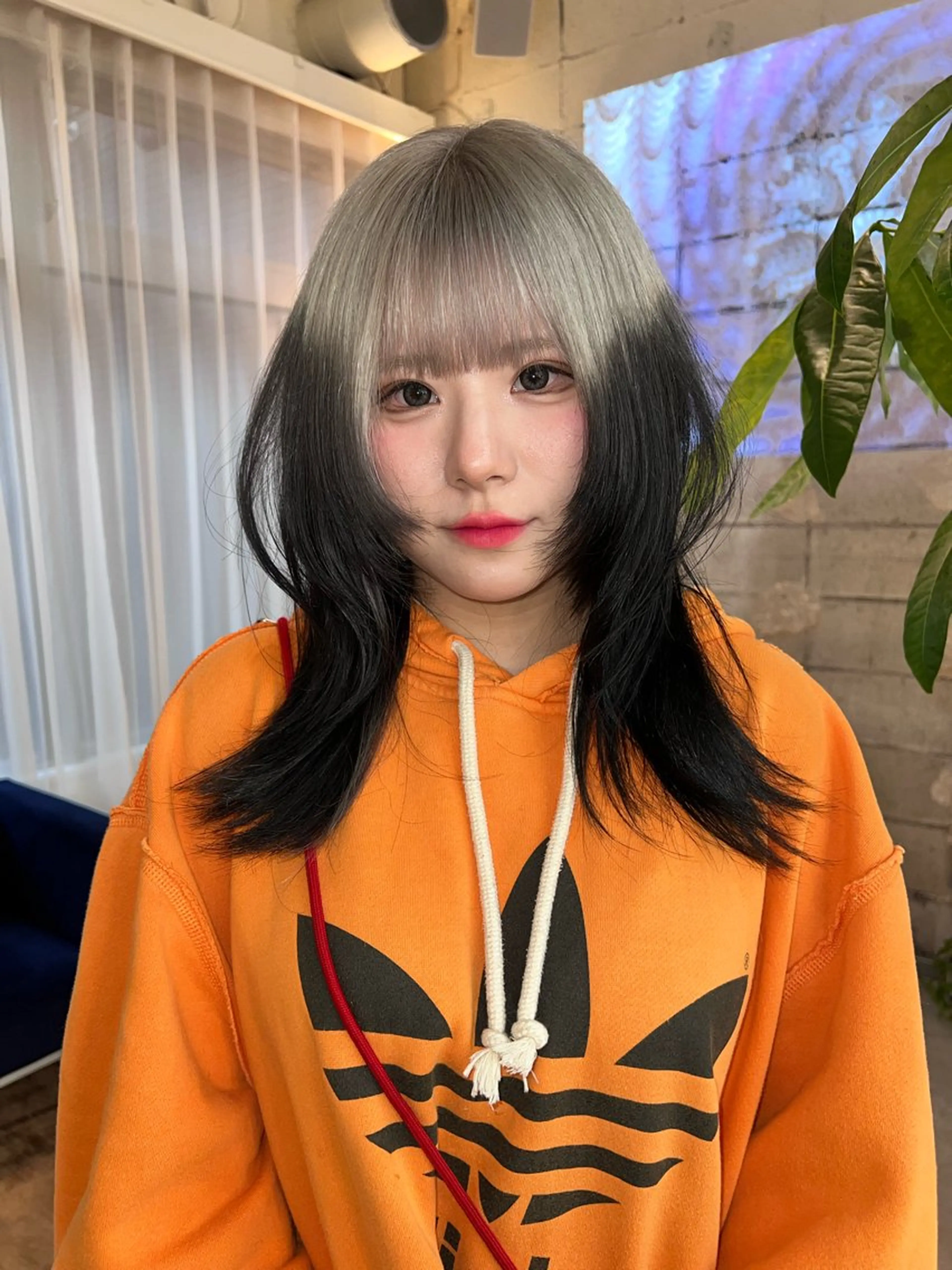 ロング カラー カット ヘアカラー haco＋所属・圧倒的デザイン力 店長🎨RENAのヘアスタイル