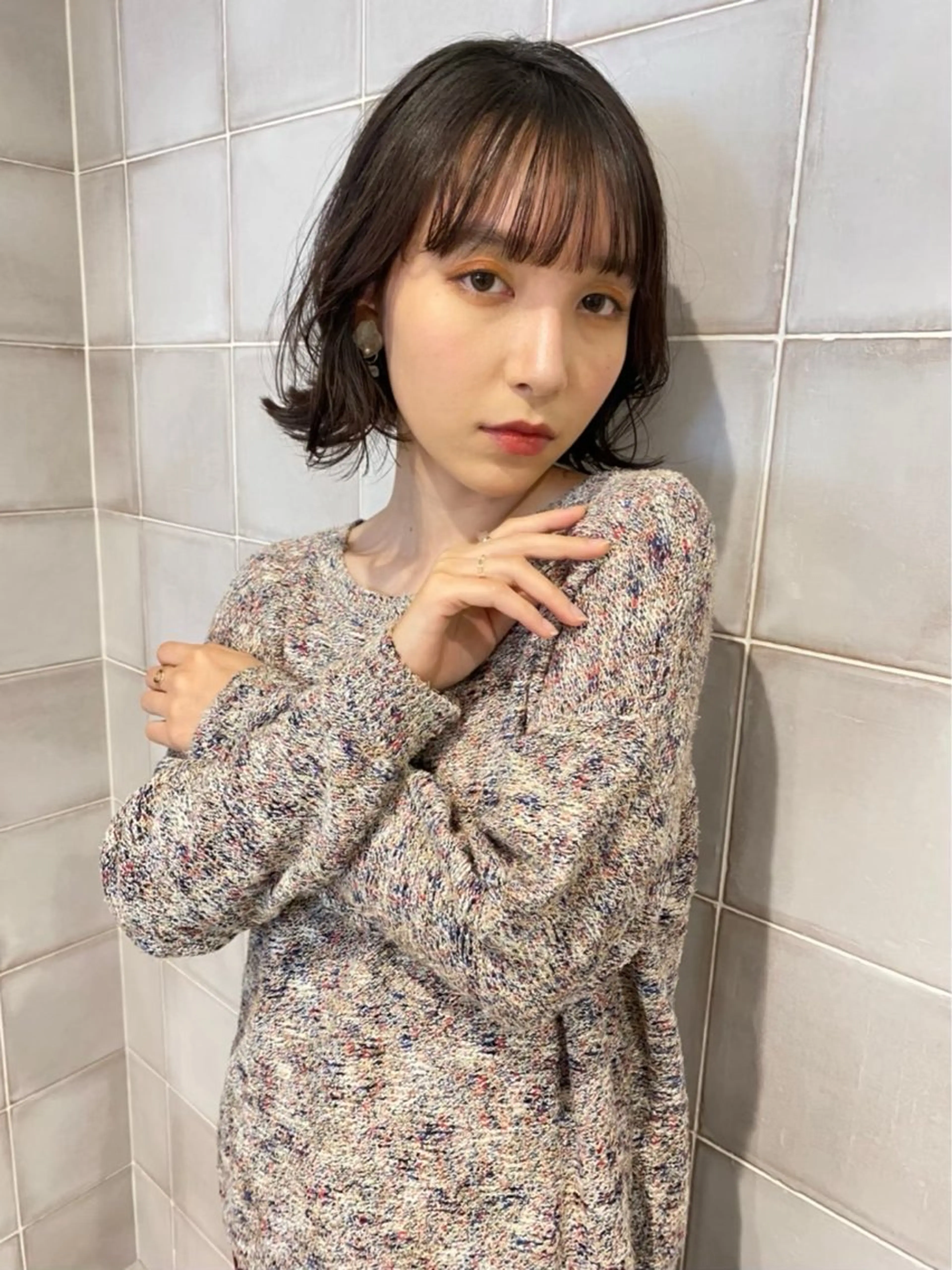 ミディアム カラー ヘアカラー APHRODITE ~﻿沢井 涼人のヘアスタイル