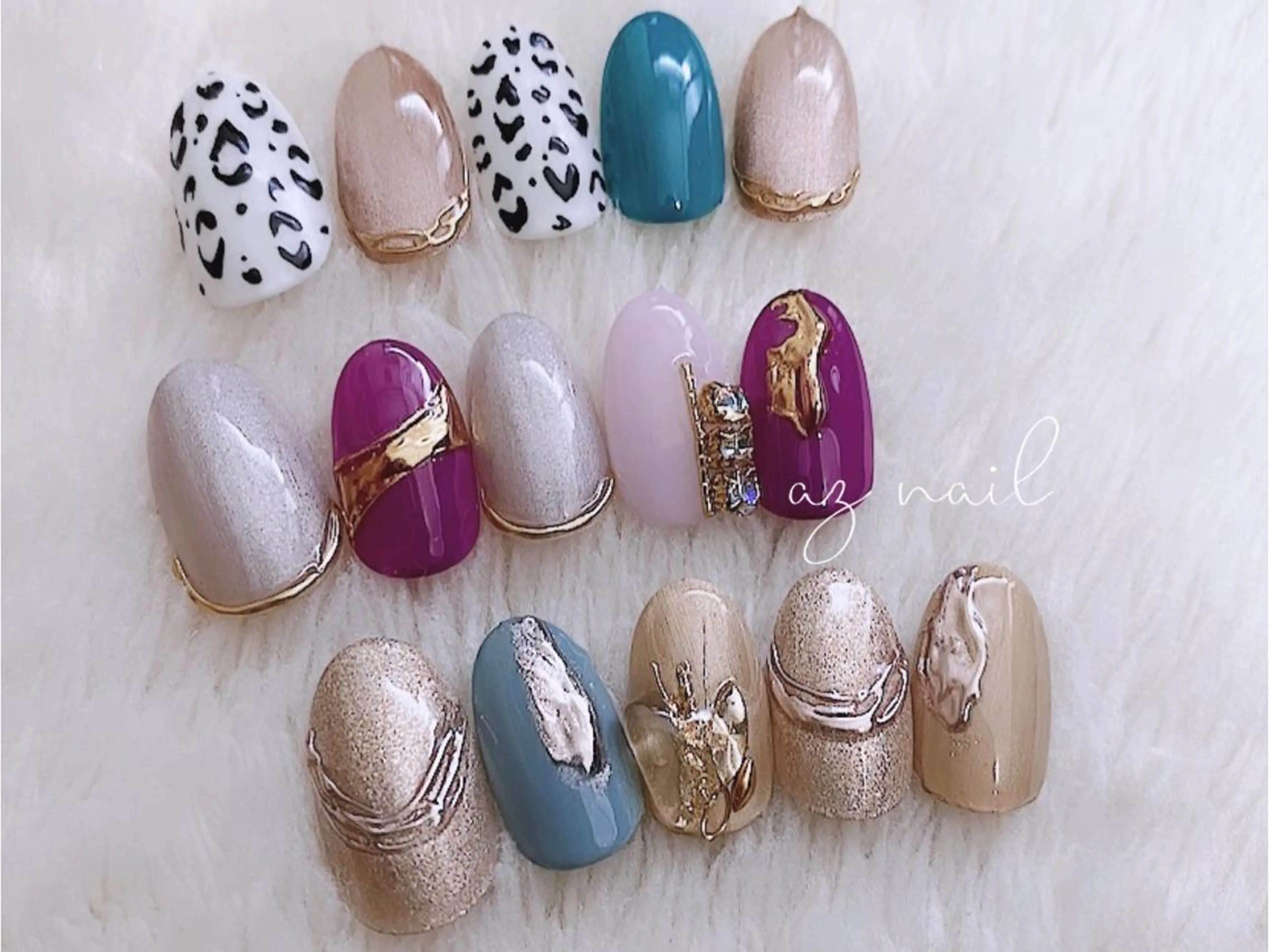 ネイル 井上 梓のネイルデザイン