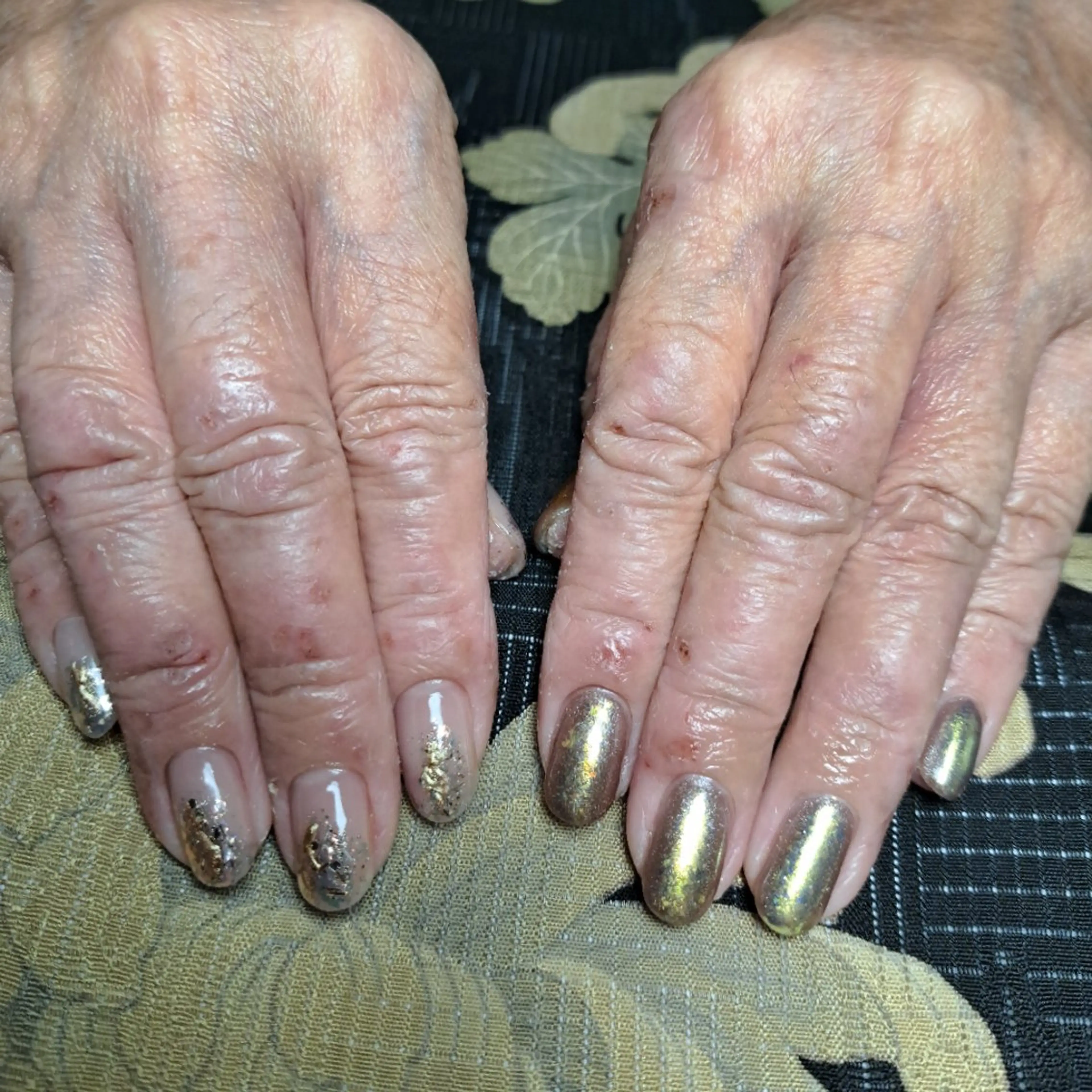 ネイル キラキラネイル ハンドネイル HAYASHI  Nのネイルデザイン