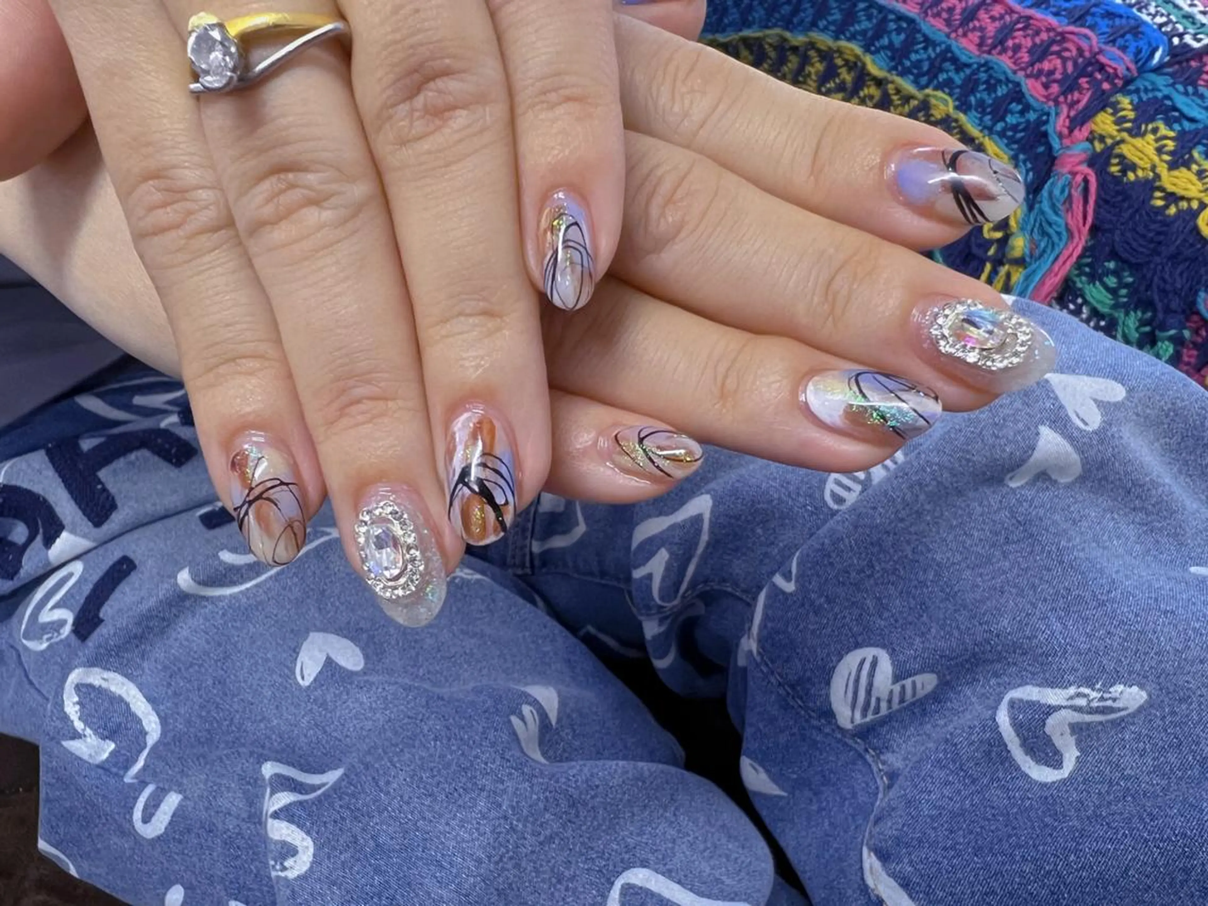 ネイル へぜリヒ ·もものネイルデザイン