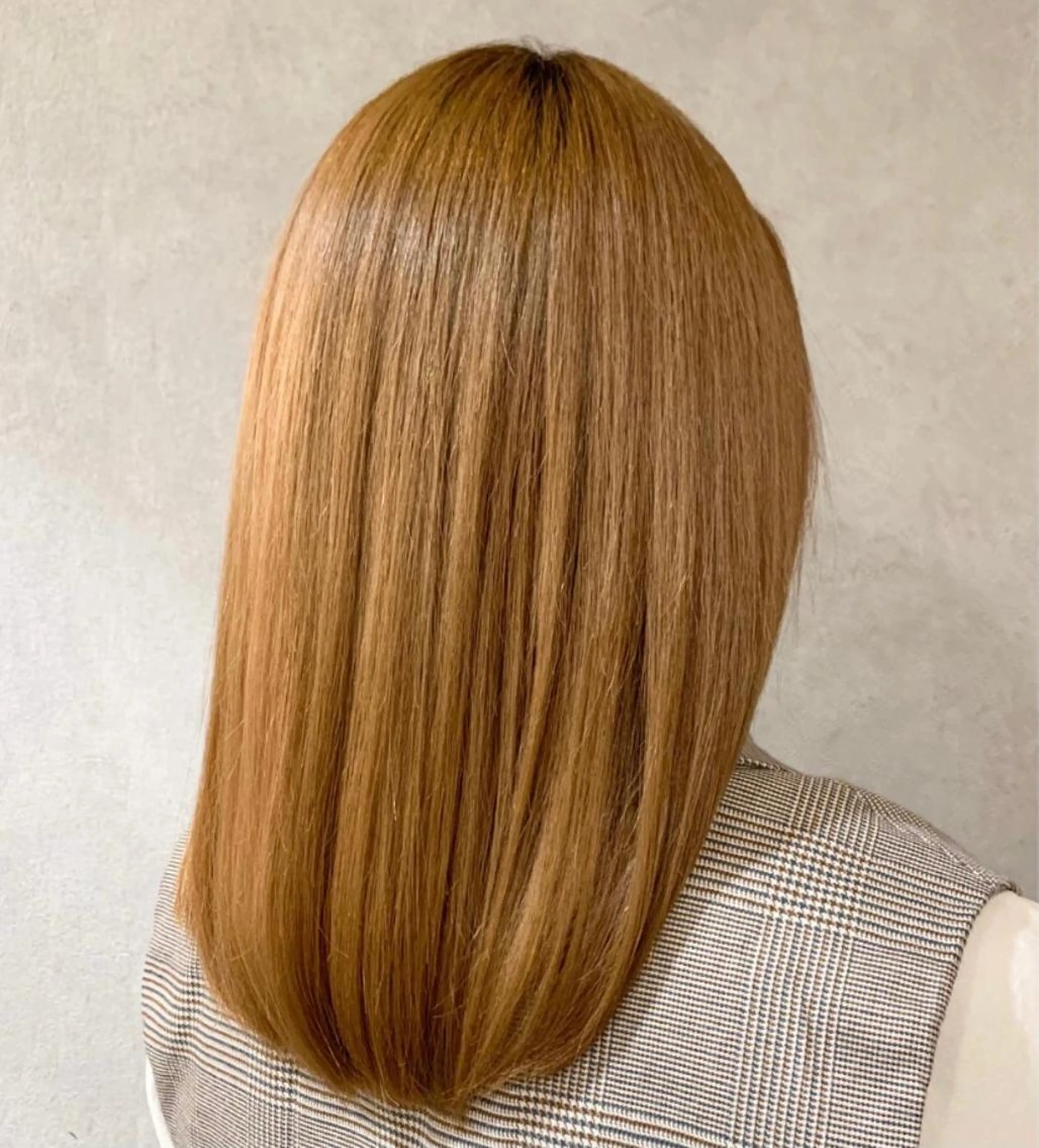 セミロング 似合わせカット/ 艶カラー/いらみなのヘアスタイル