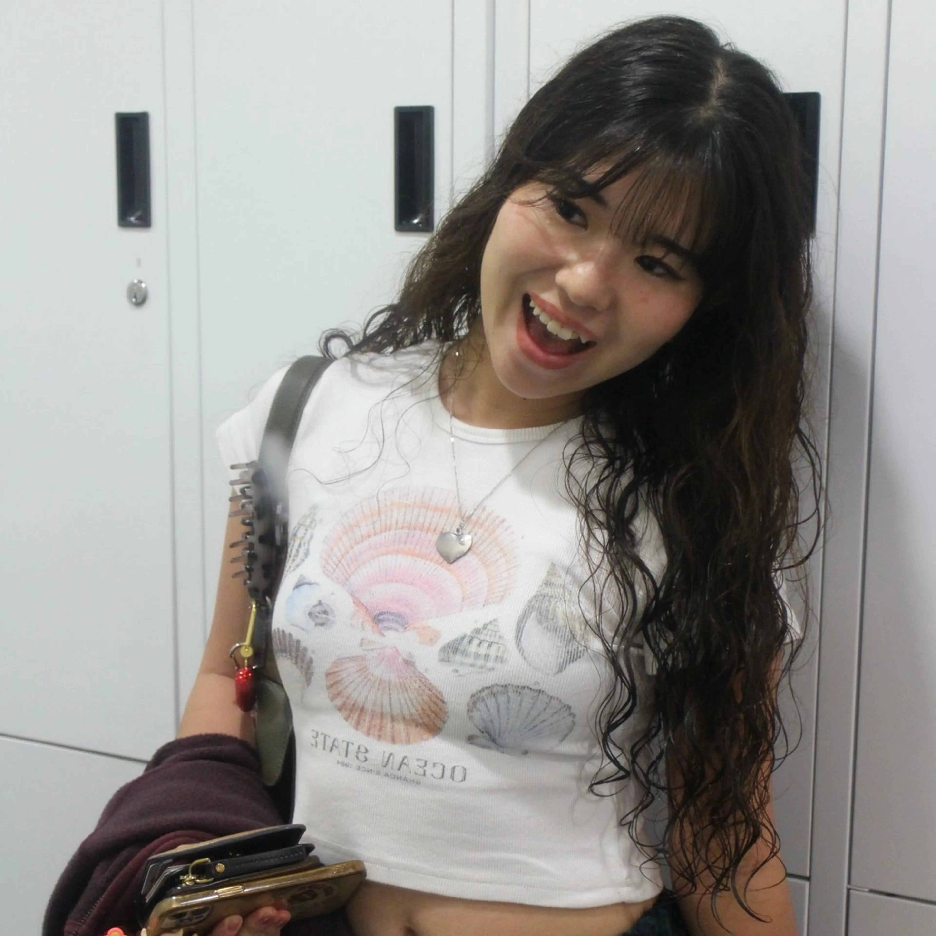 ロング パーマ ロング カーリーパーマ/ 透明ｶﾗｰ/MIKUのヘアスタイル