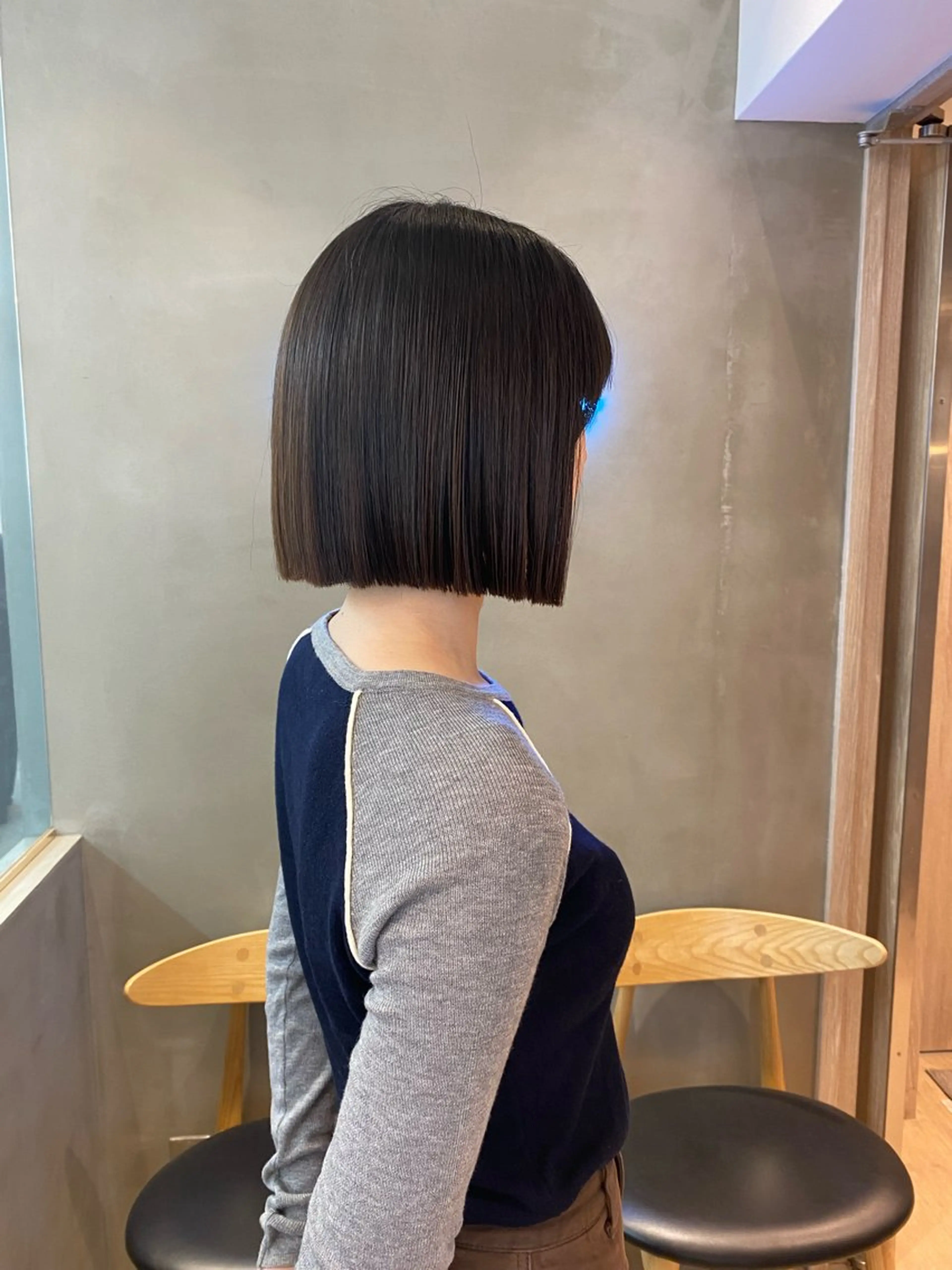 【❣️ミニモSALE❣️】🇰🇷韓国風ボブ🇰🇷＋🫧いま話題の美髪超音波トリートメント🫧の写真