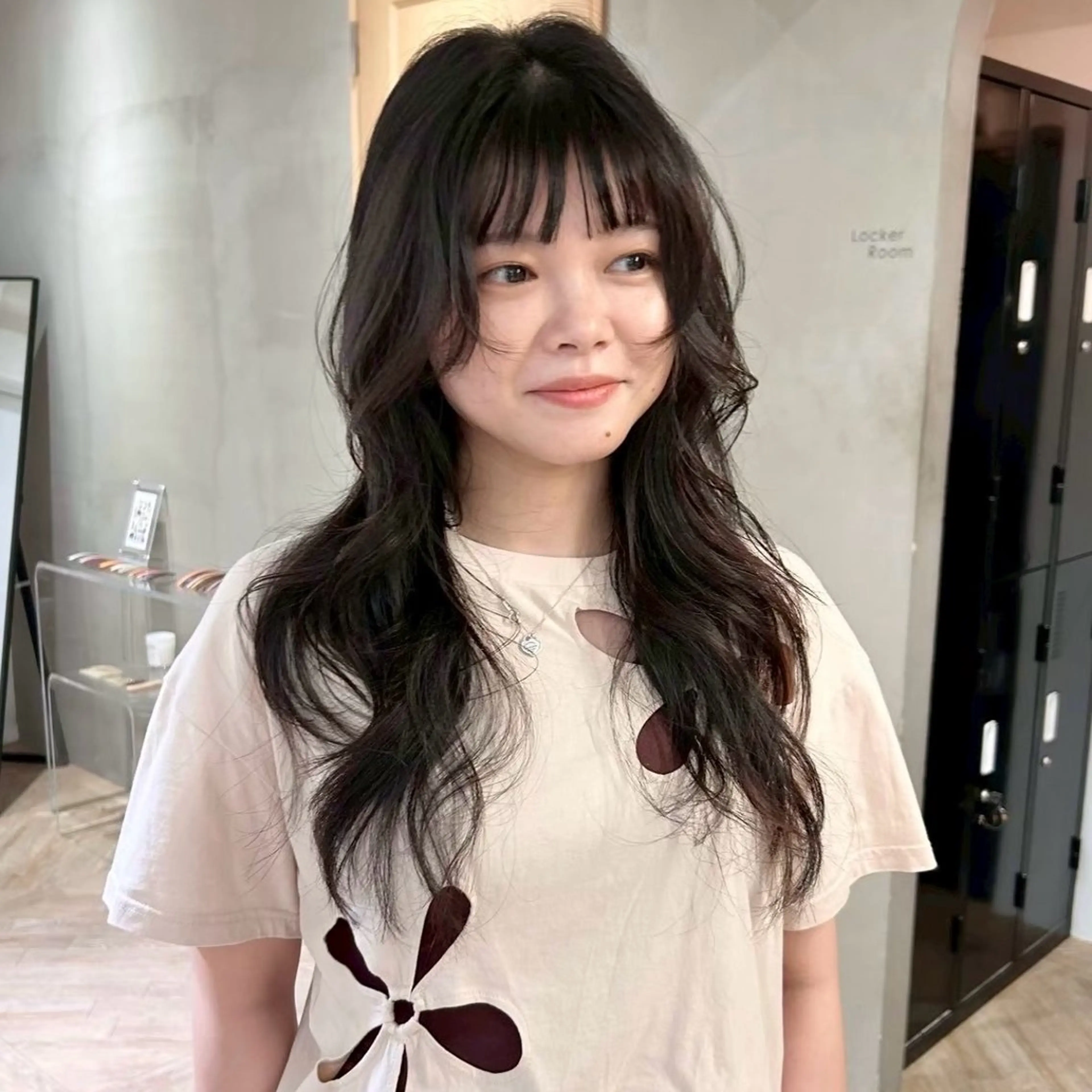 ロング カラー 透明感カラー カット ヘアカラー トリートメント レイヤーカット/暖色 カラー/mao🎀のヘアスタイル