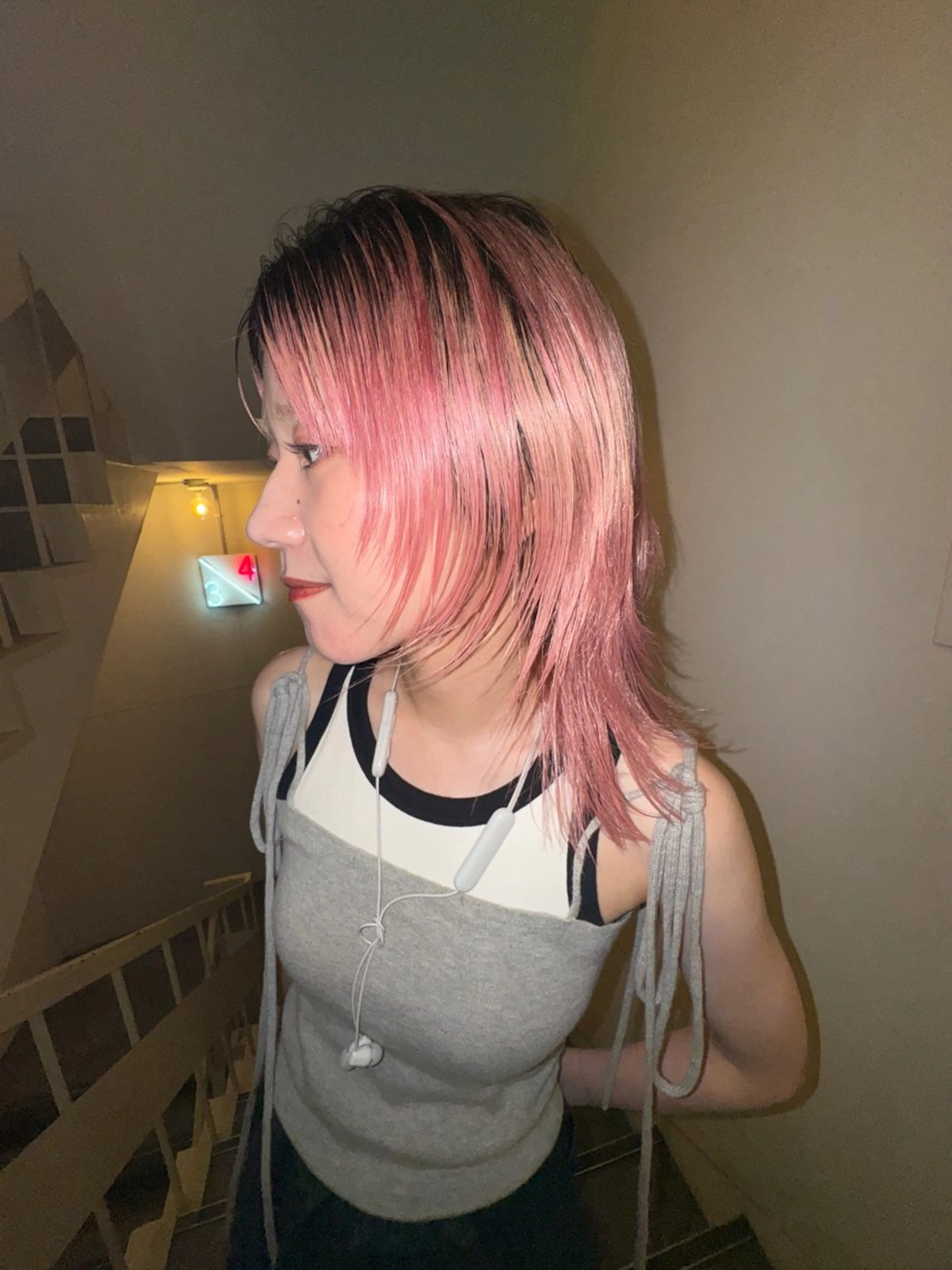 ミディアム カラー GO TO DAY SHAIRE SALON SHIBUYA SOL所属・半個室サロン 早坂僚太のヘアスタイル