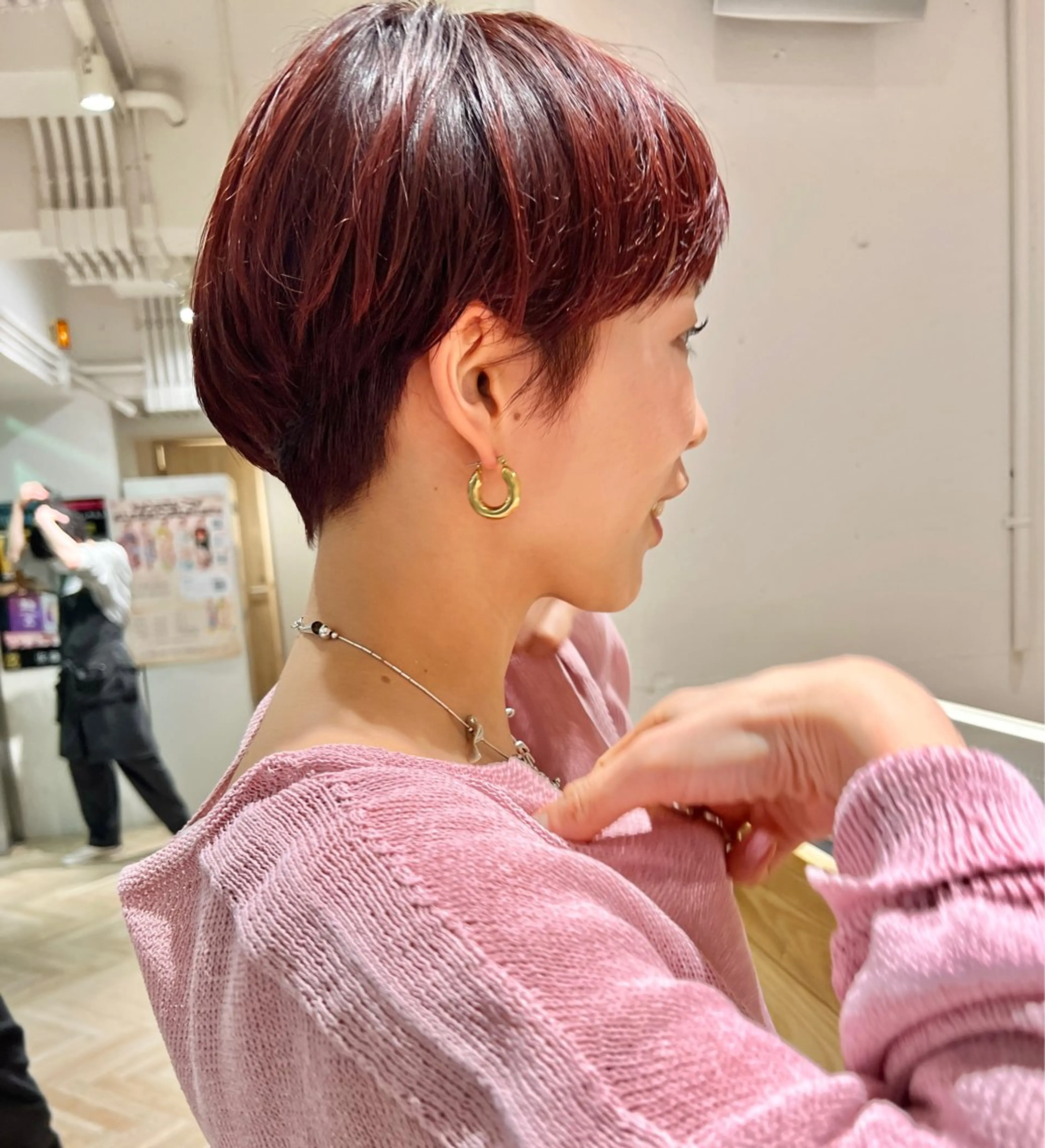 ショート カラー 🌿ショート🌿 パーマ🌿淳平のヘアスタイル